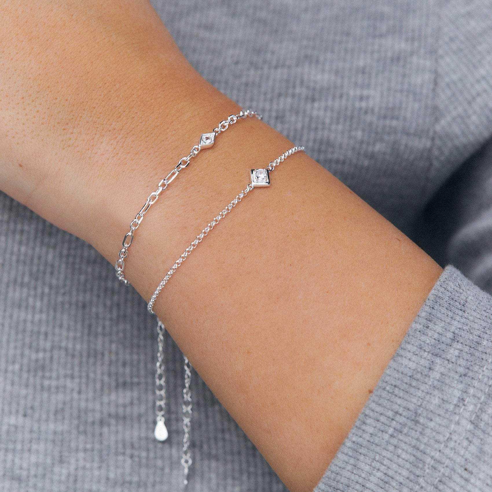 Claudia Silver Bracelet