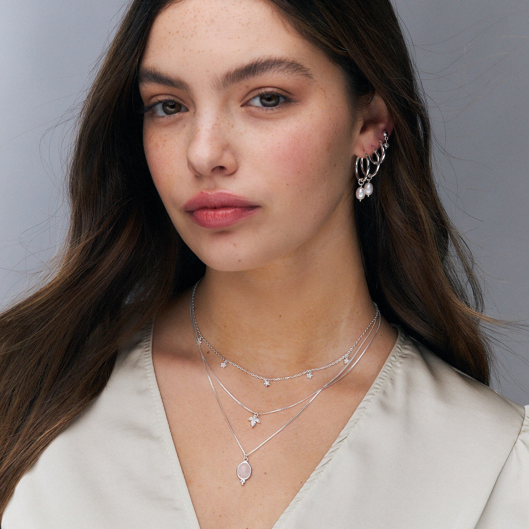 Elsa Silver Necklace