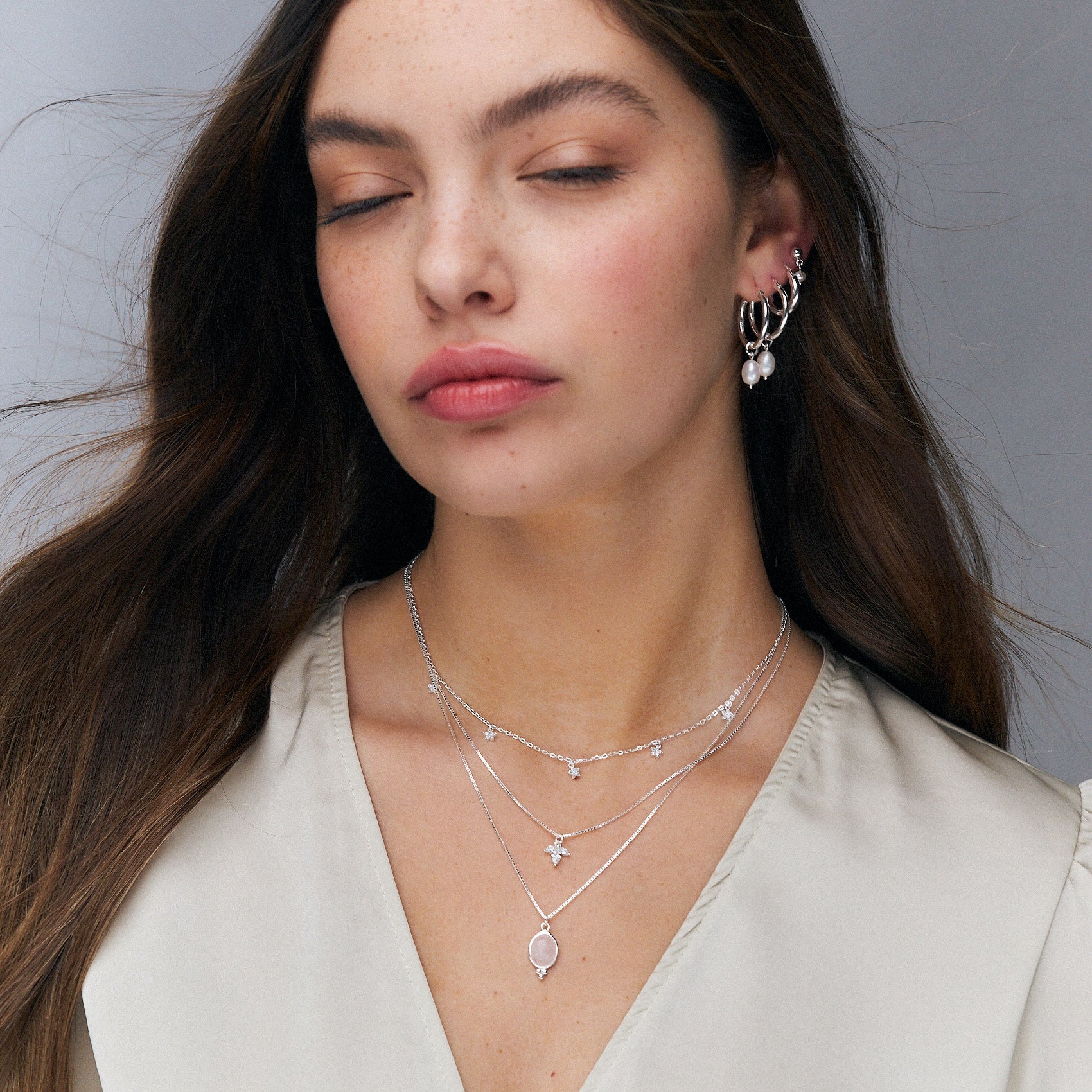 Elsa Silver Necklace