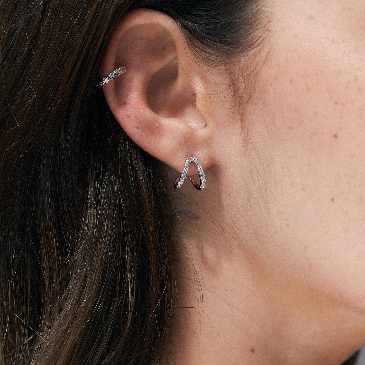 Nia Silver Earrings