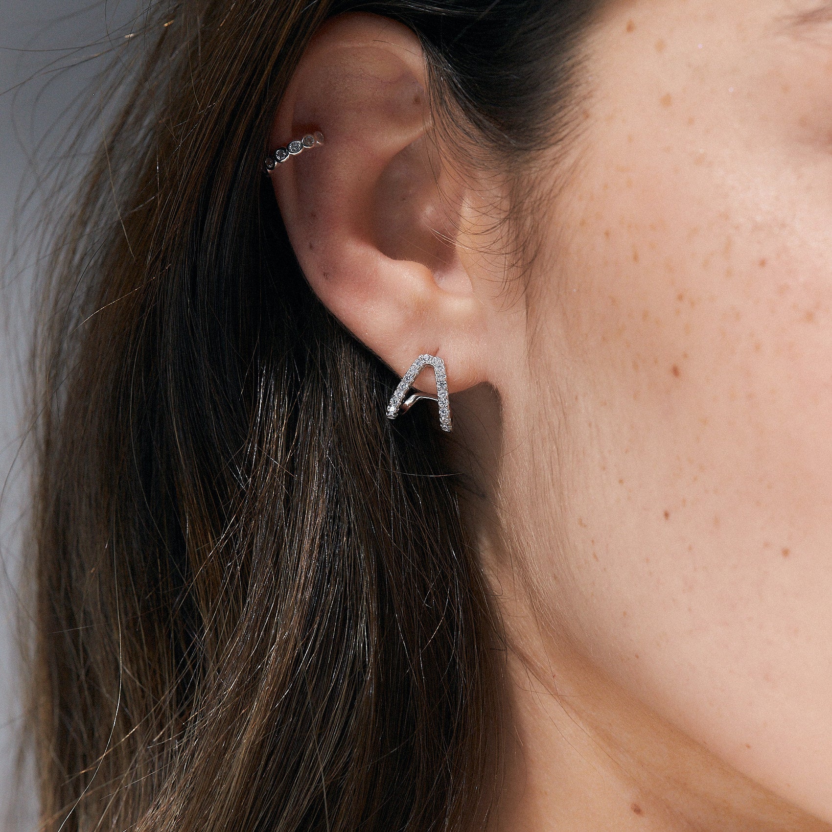 Nia Silver Earrings