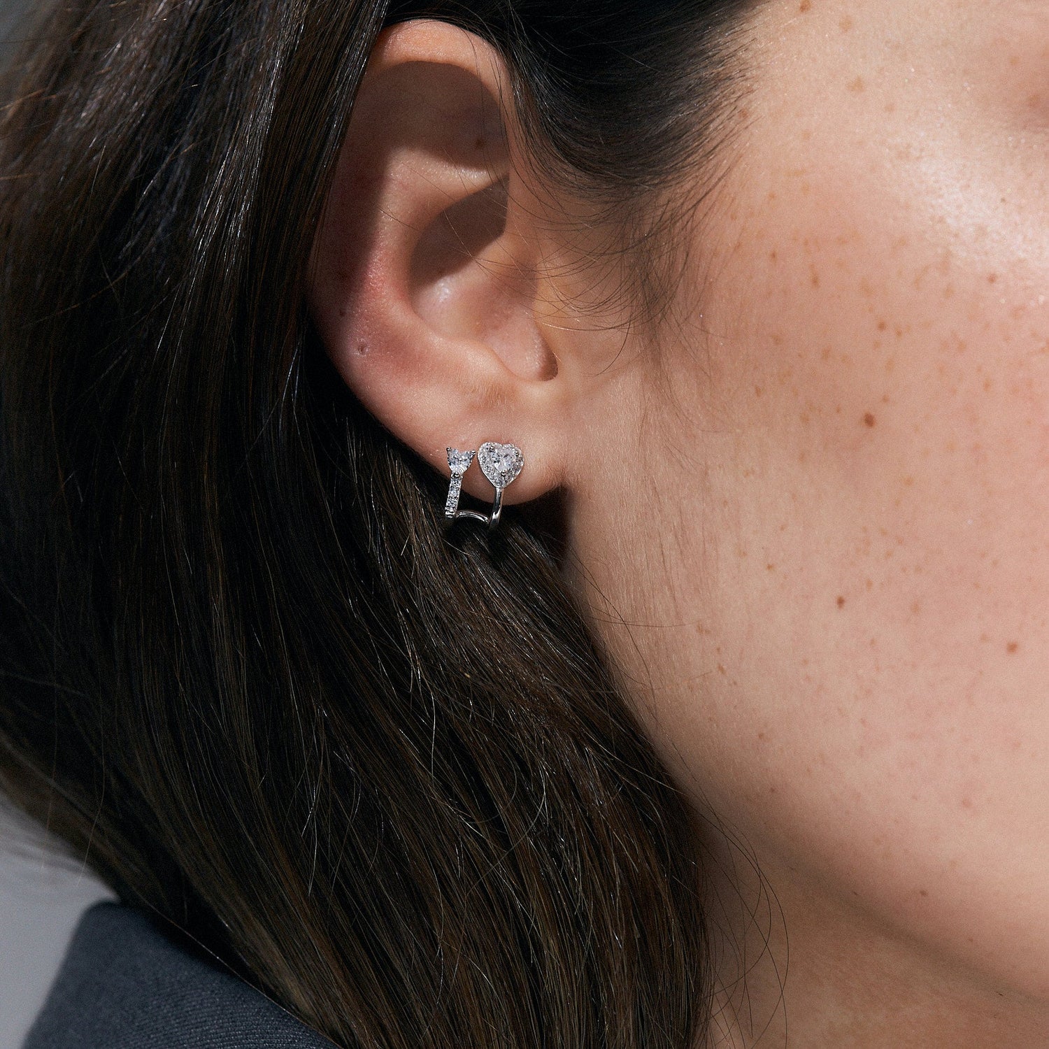 Sara Silver Earrings