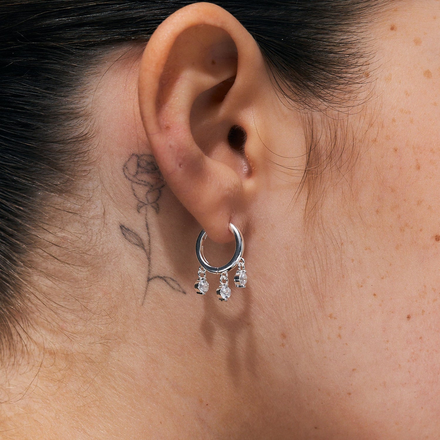 Rafael Silver Earrings