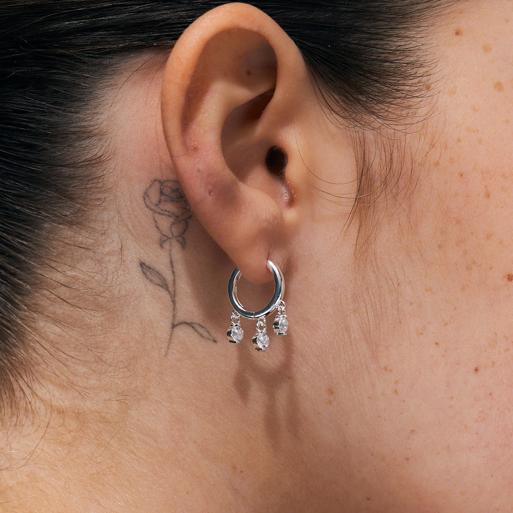 Rafael Silver Earrings