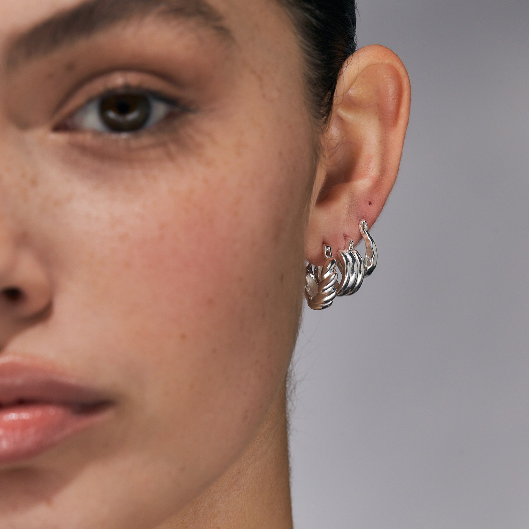 Eva Silver Earrings
