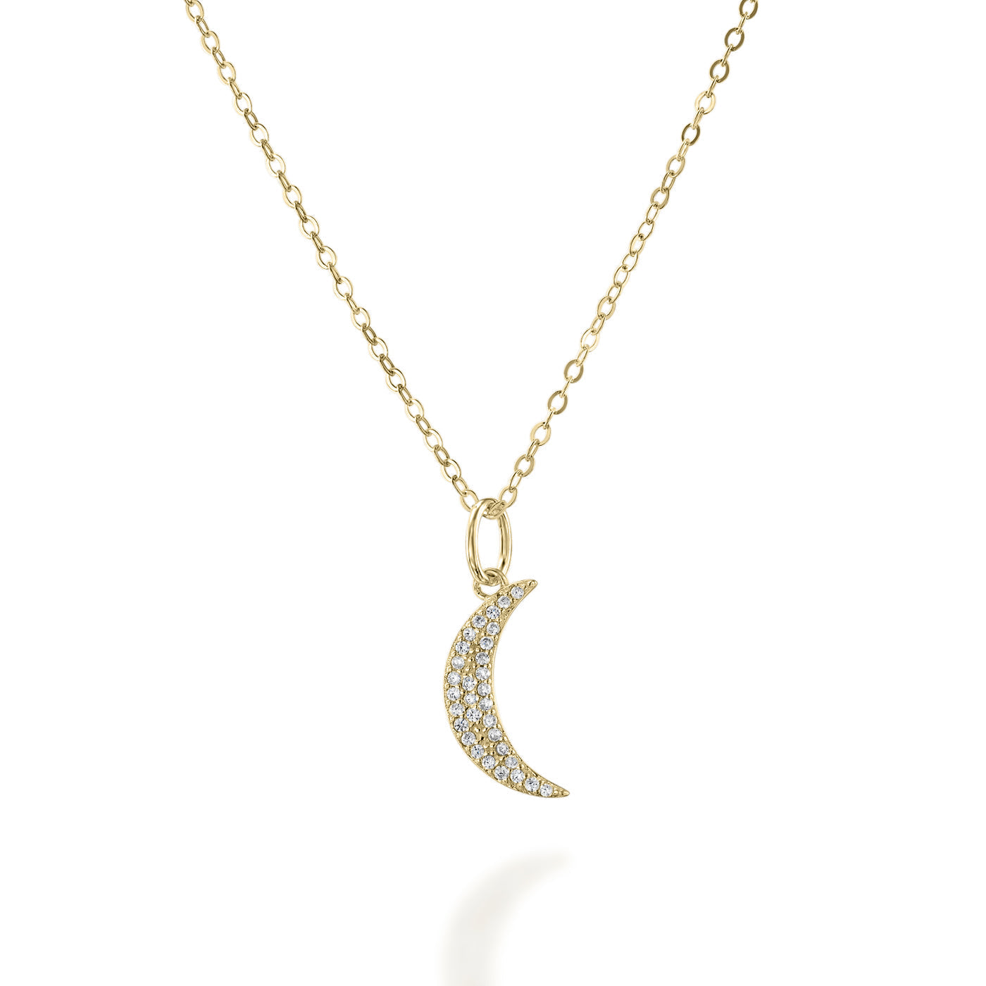 Moon Gold Necklace