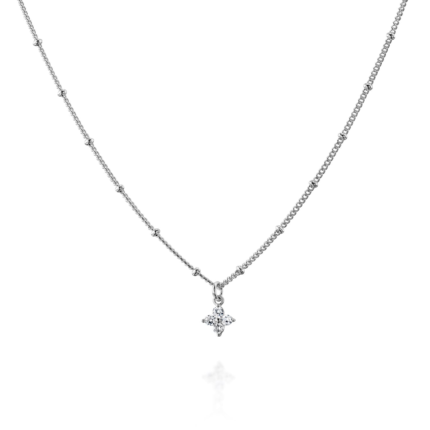 Tiana Silver Necklace