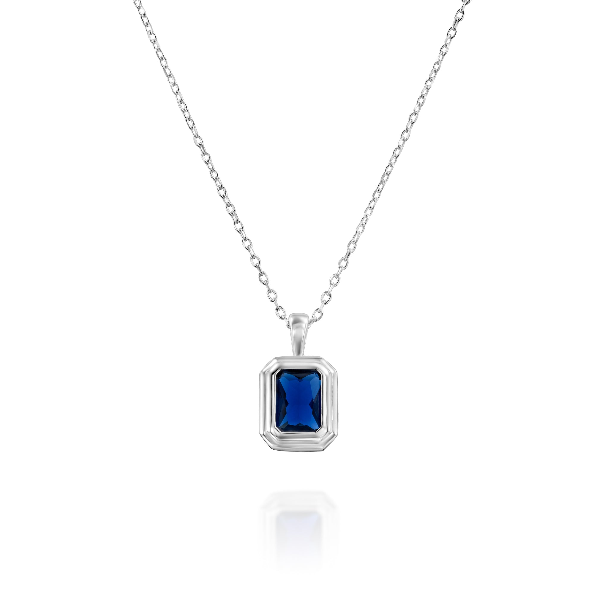Topaz Silver Necklace