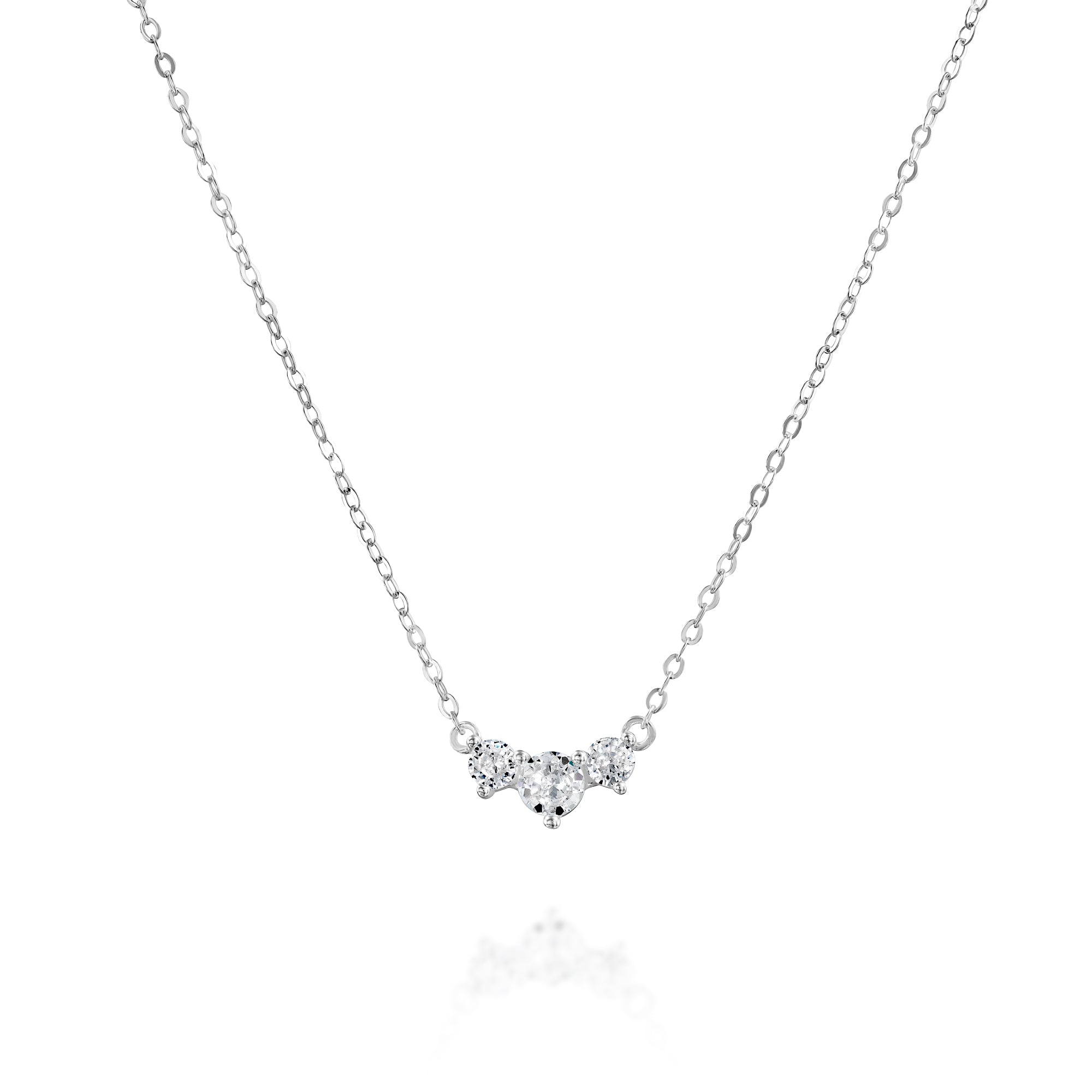 Vanessa Silver Necklace