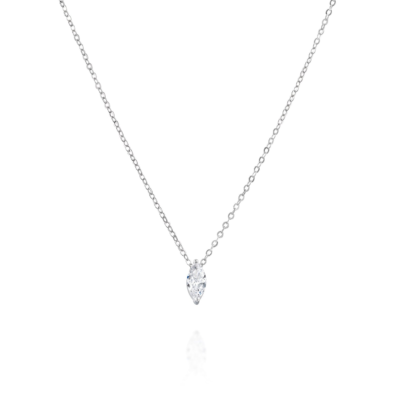 Heart Silver Necklace