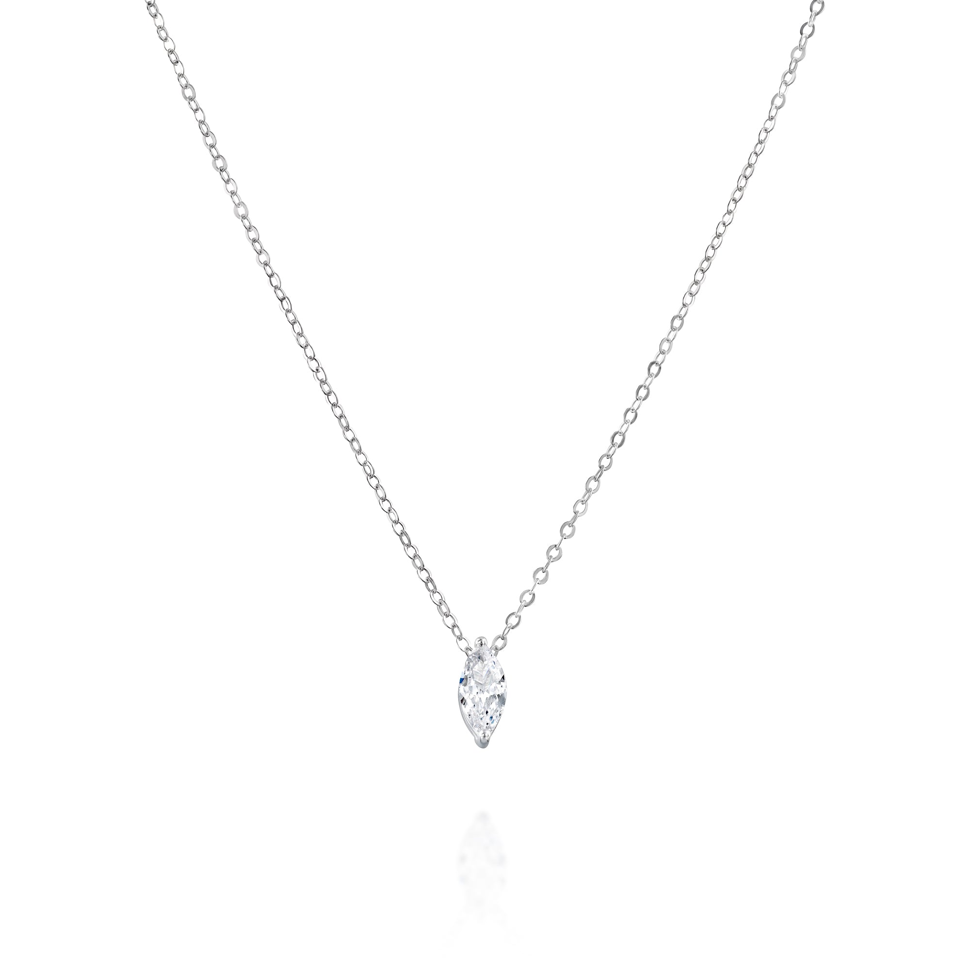 Heart Silver Necklace