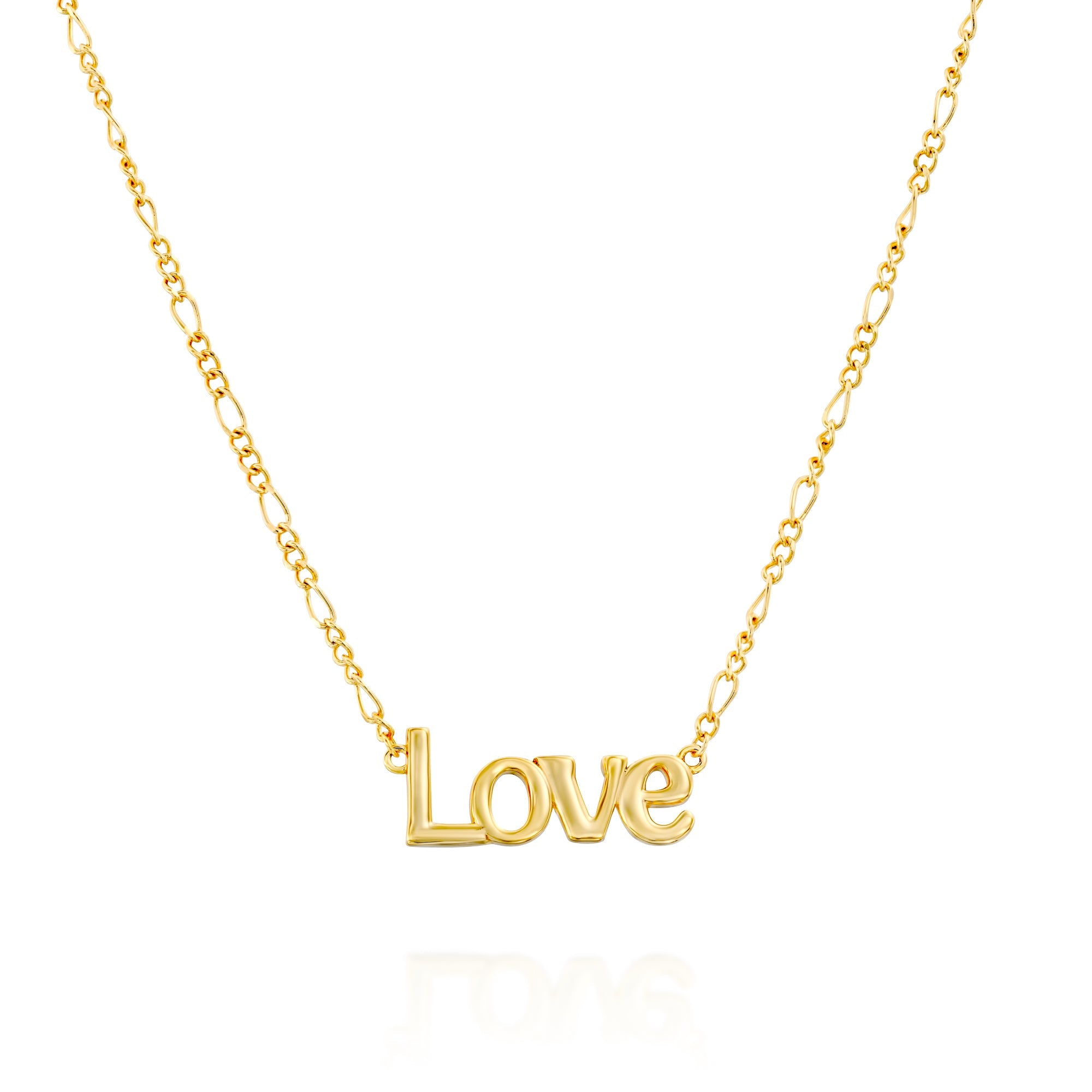Love Gold Necklace