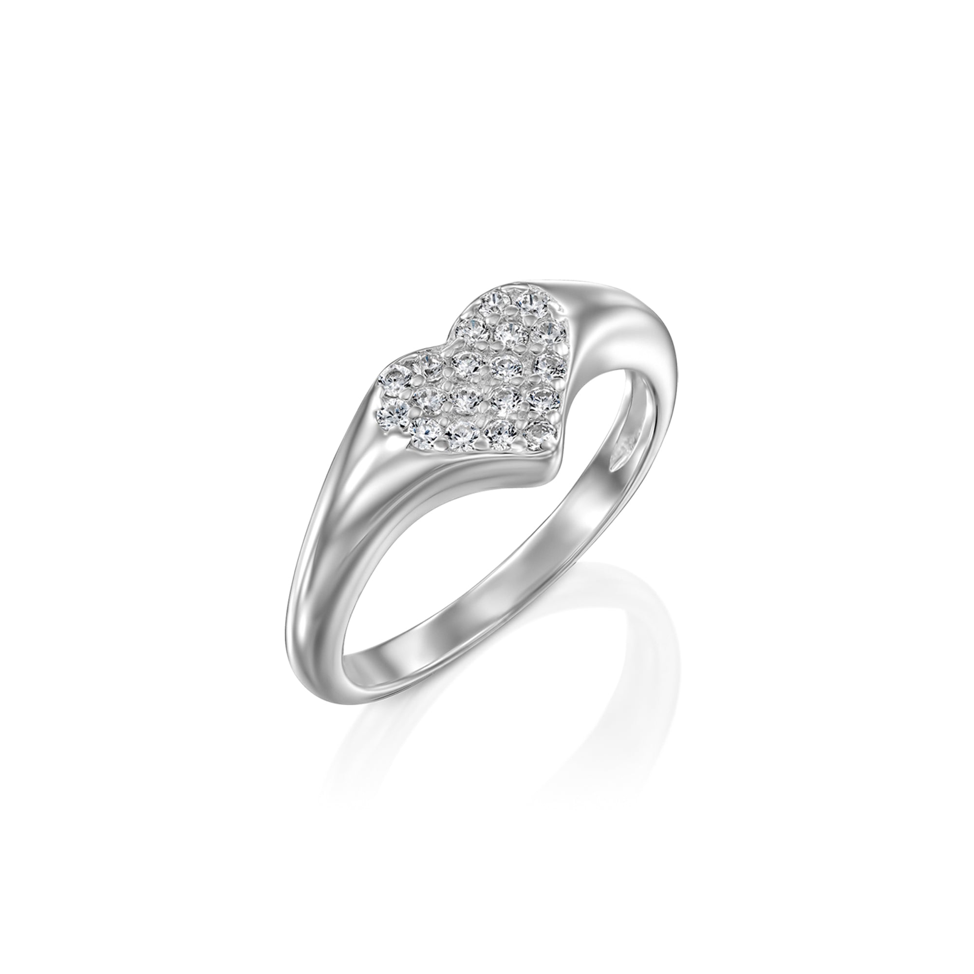 Mini Silver Venus Ring