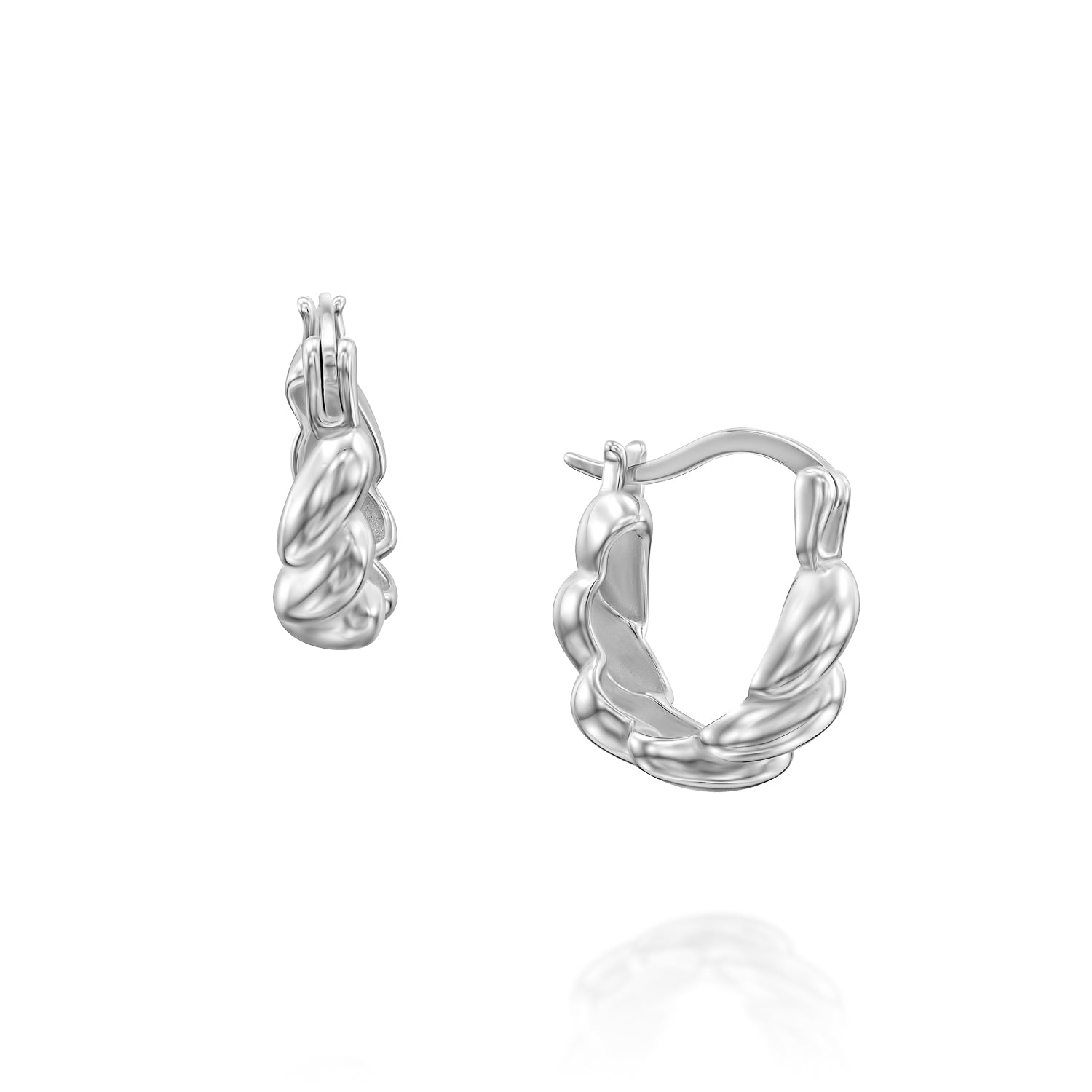 Eva Silver Earrings