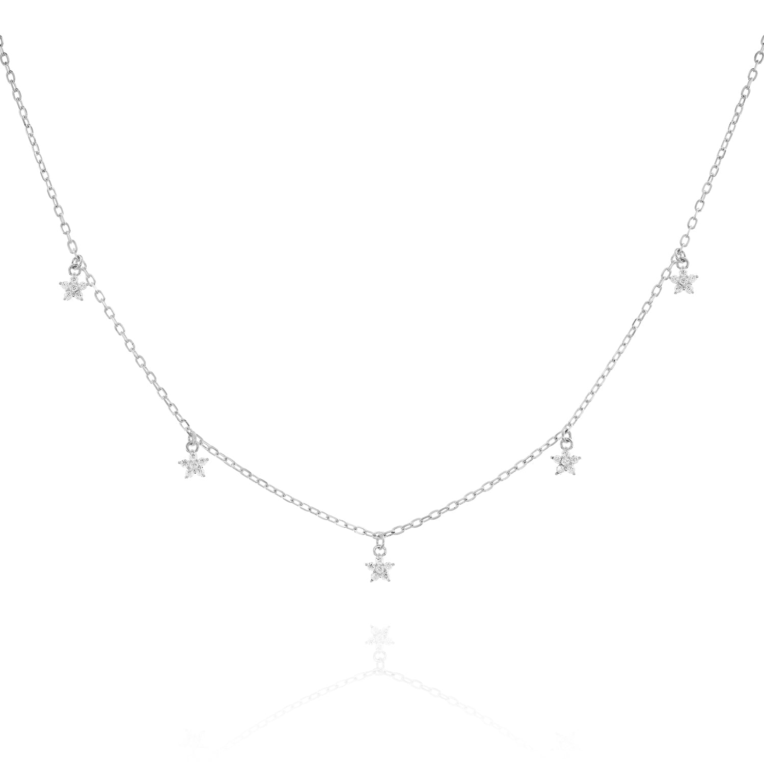 Elsa Silver Necklace