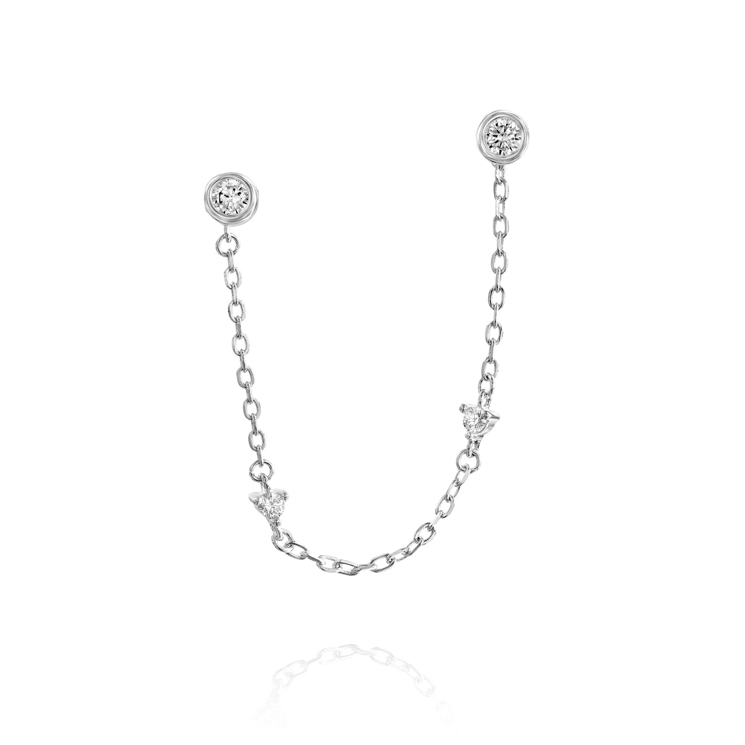 Daphne Silver Earring
