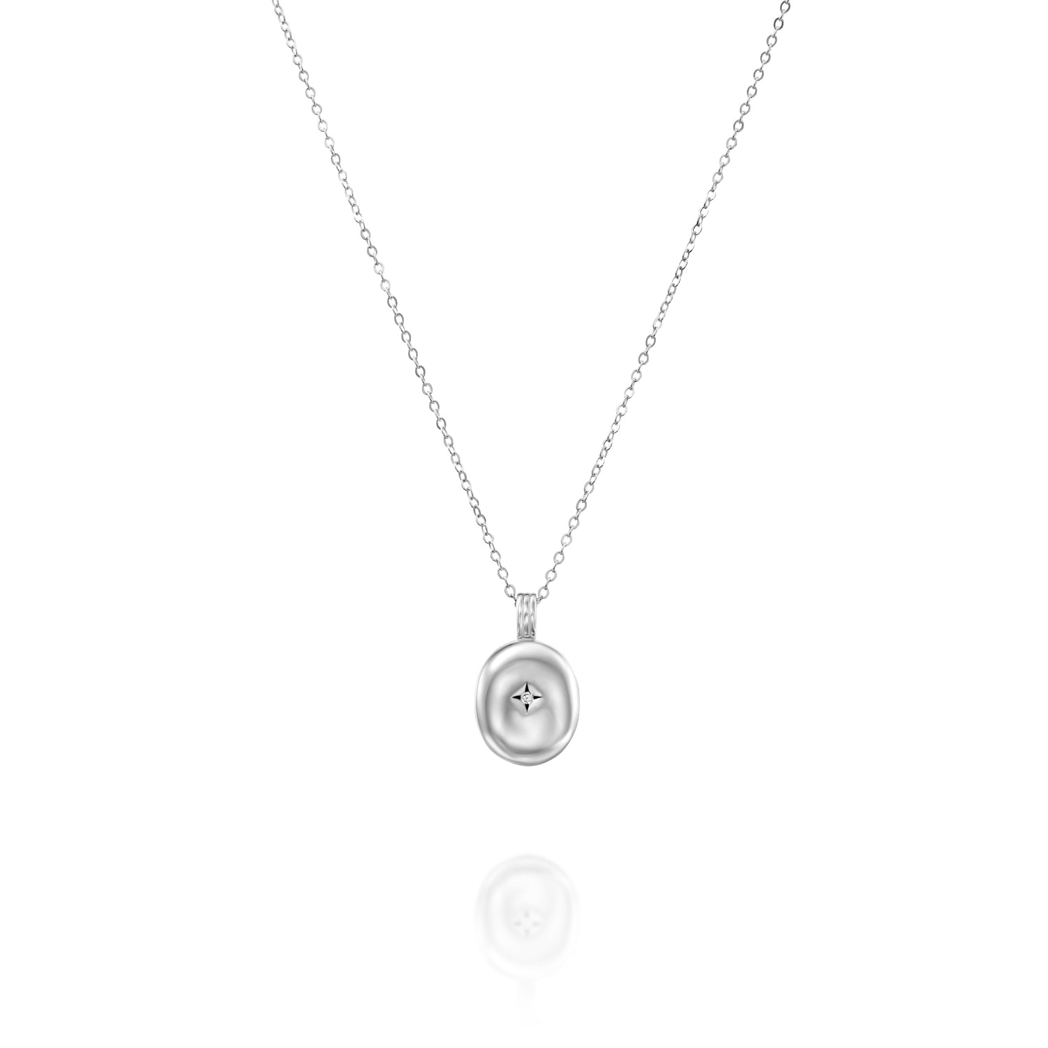 Cilia Silver Necklace