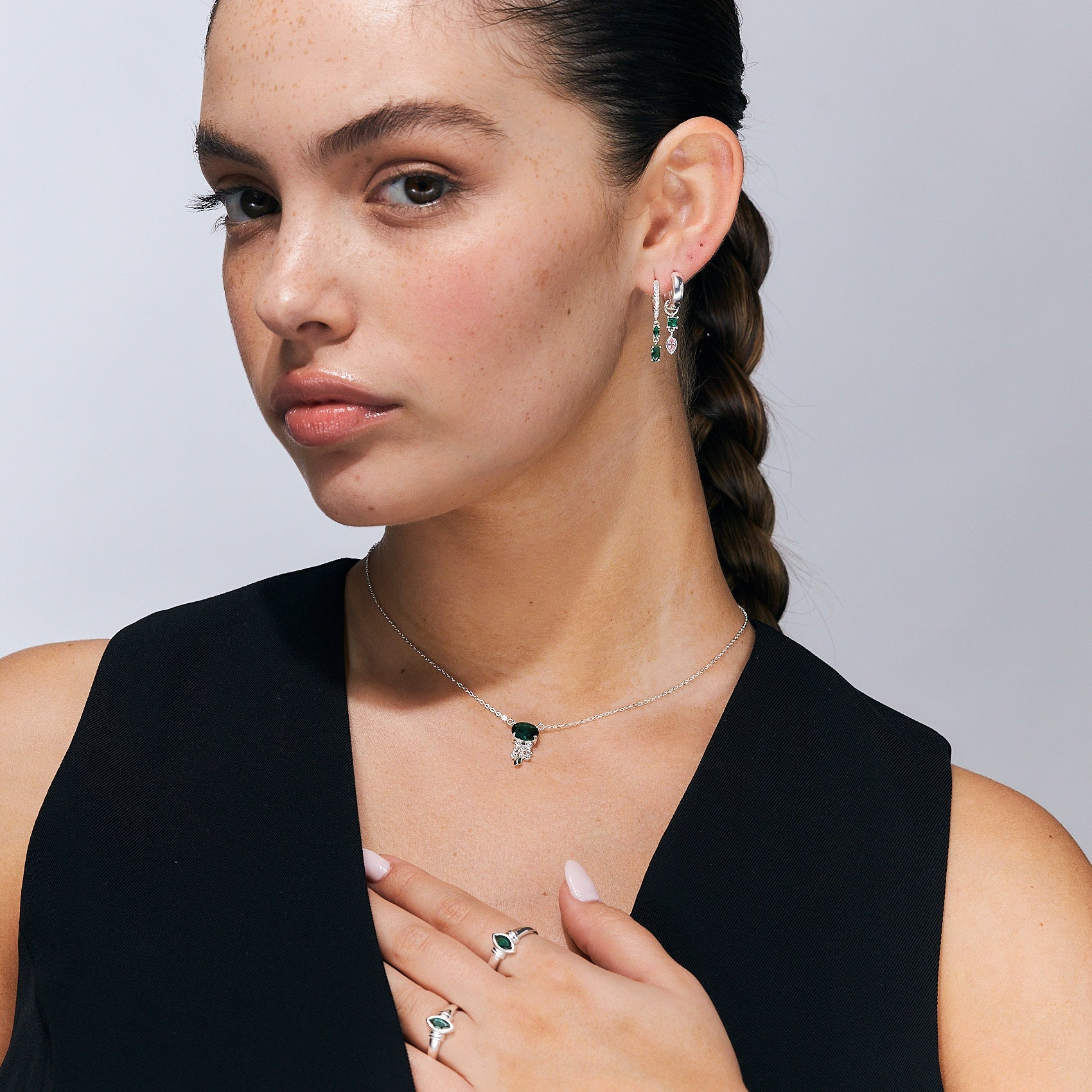 Nicoletta Silver Necklace