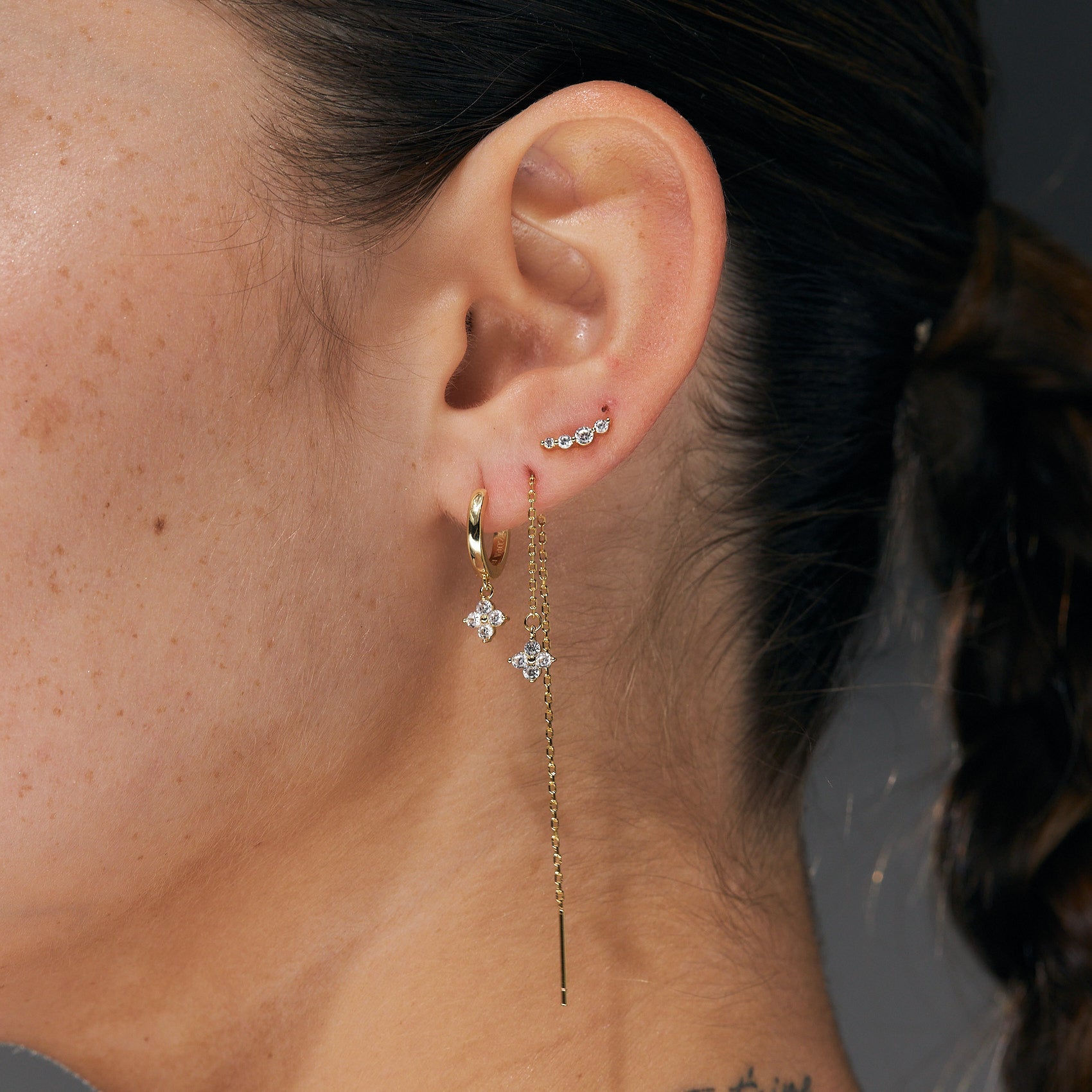 Cathy Gold Earrings