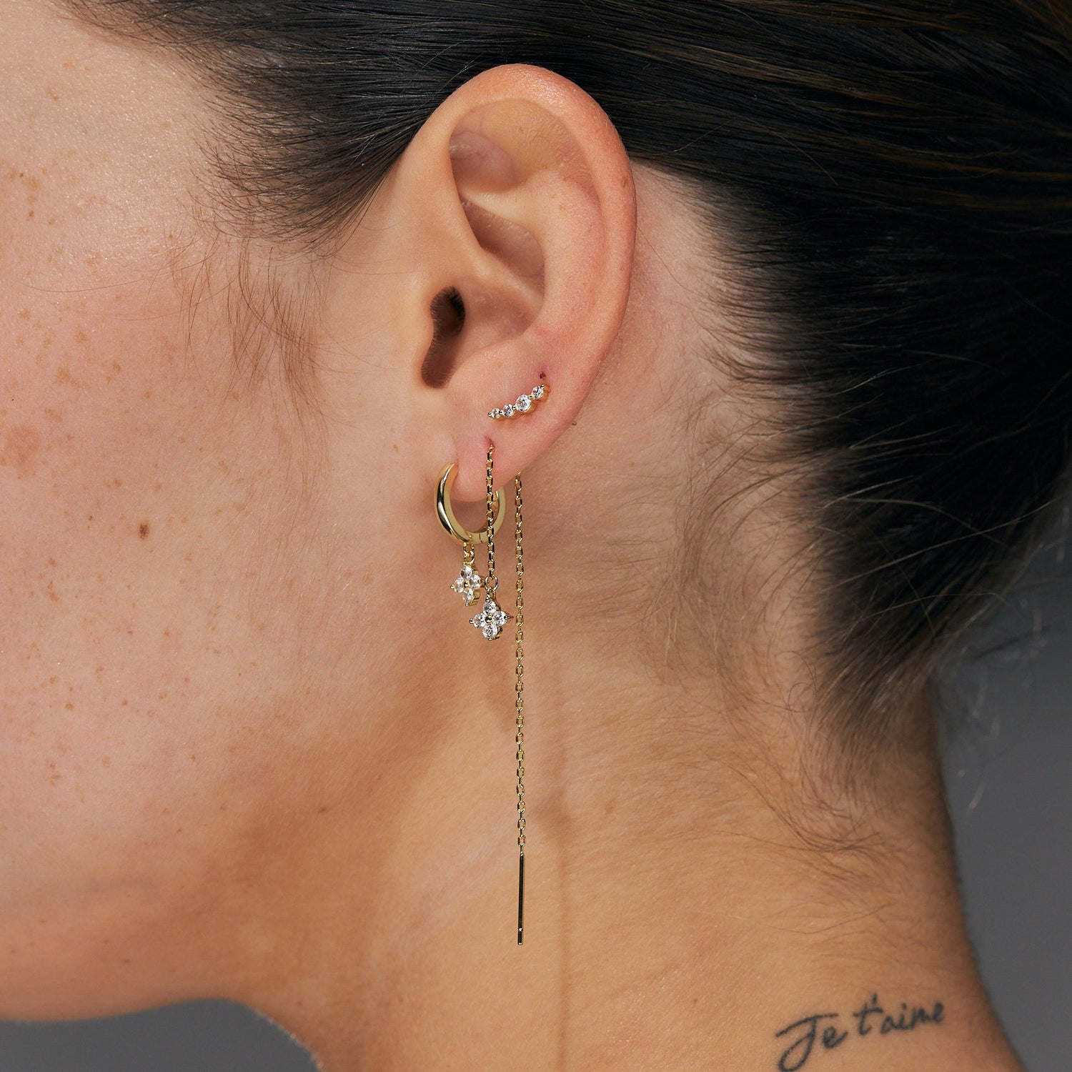 Cathy Gold Earrings