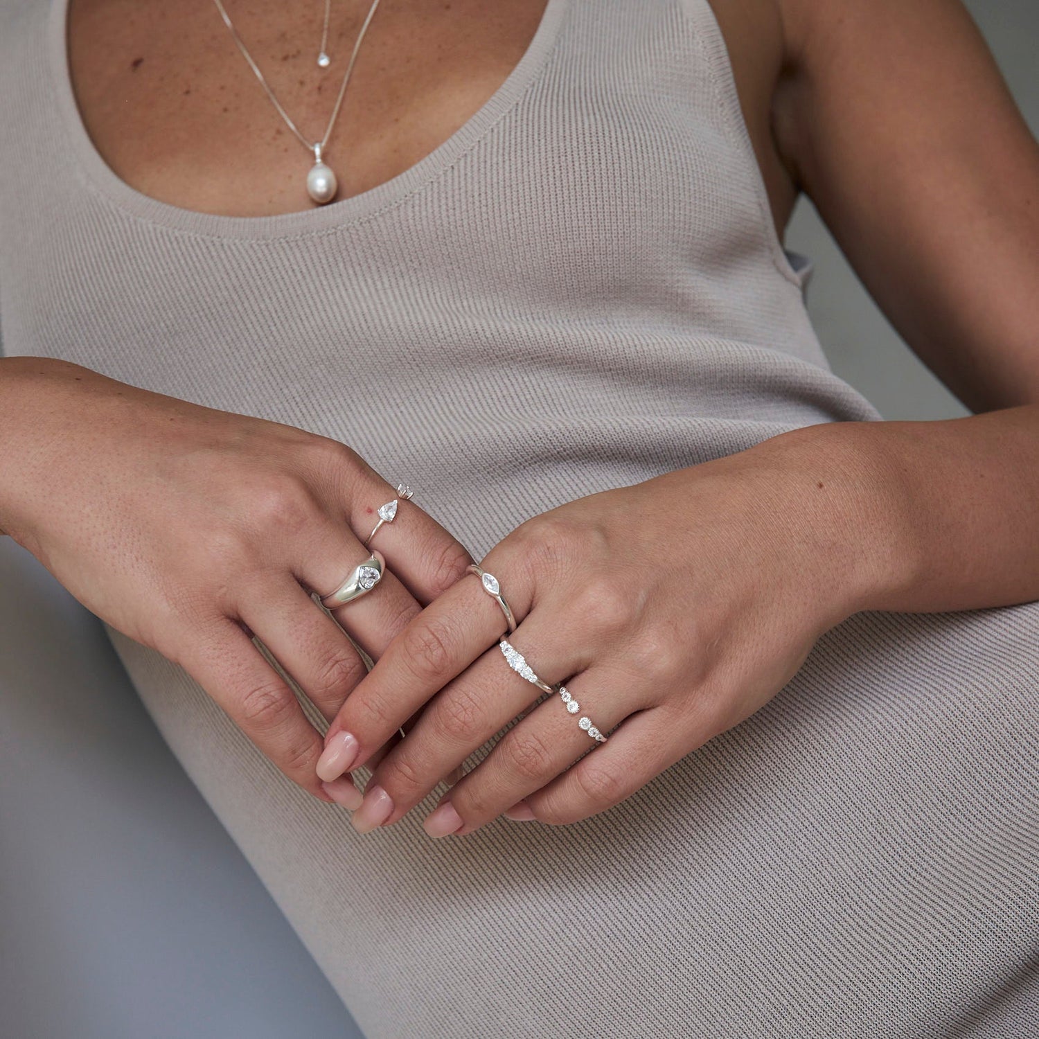 Keiko Silver Ring