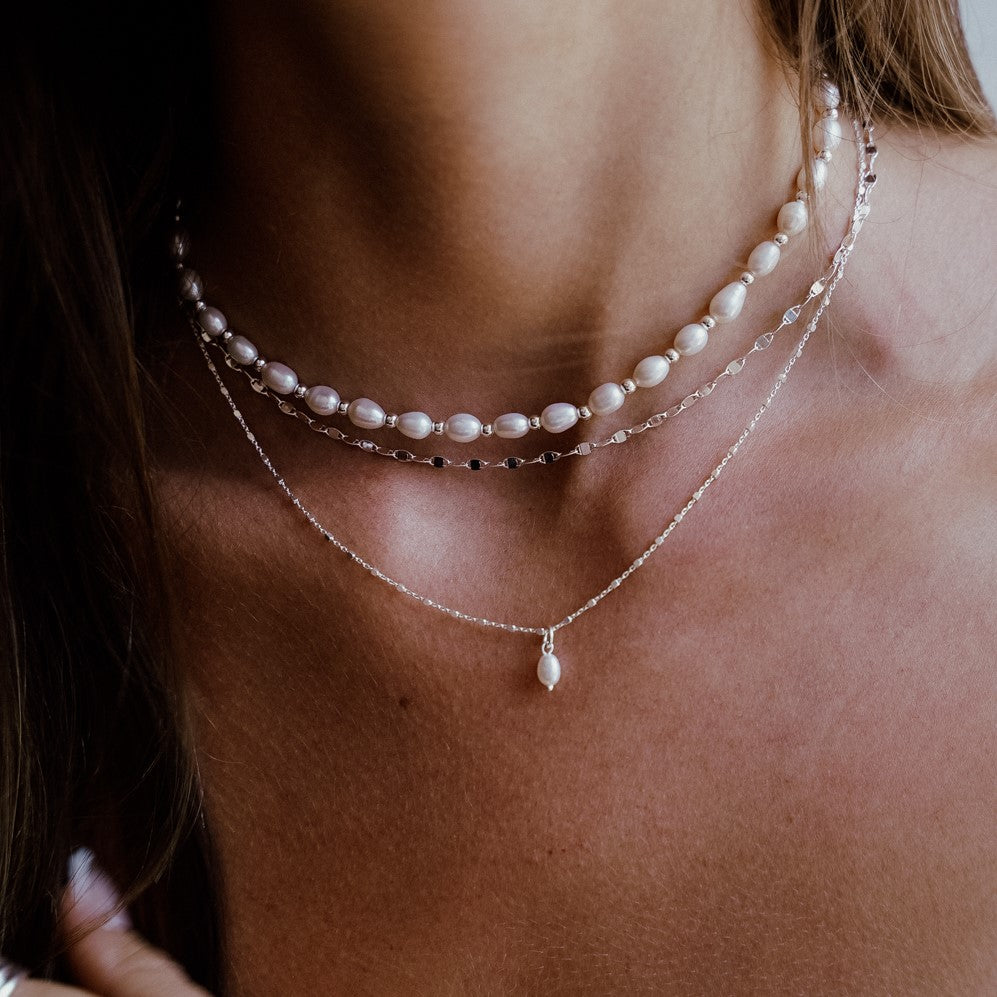 Luna Silver Necklace