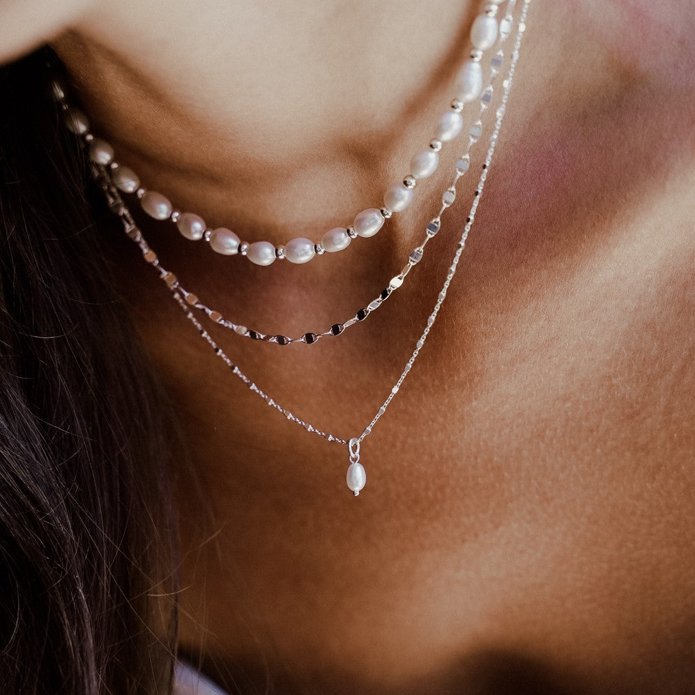 Luna Silver Necklace