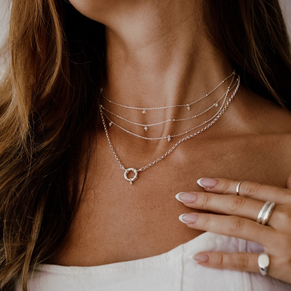 Chris Silver Necklace