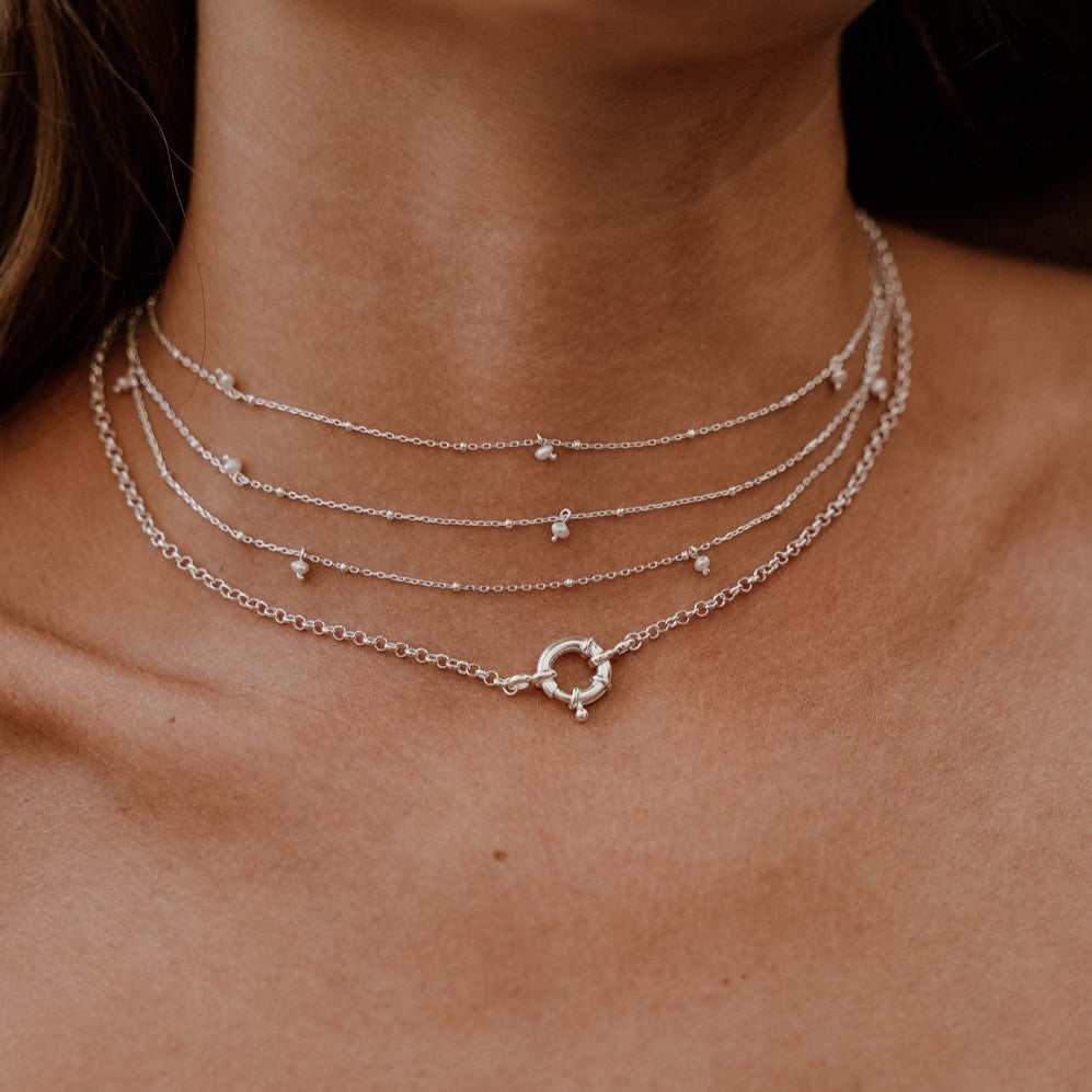 Chris Silver Necklace
