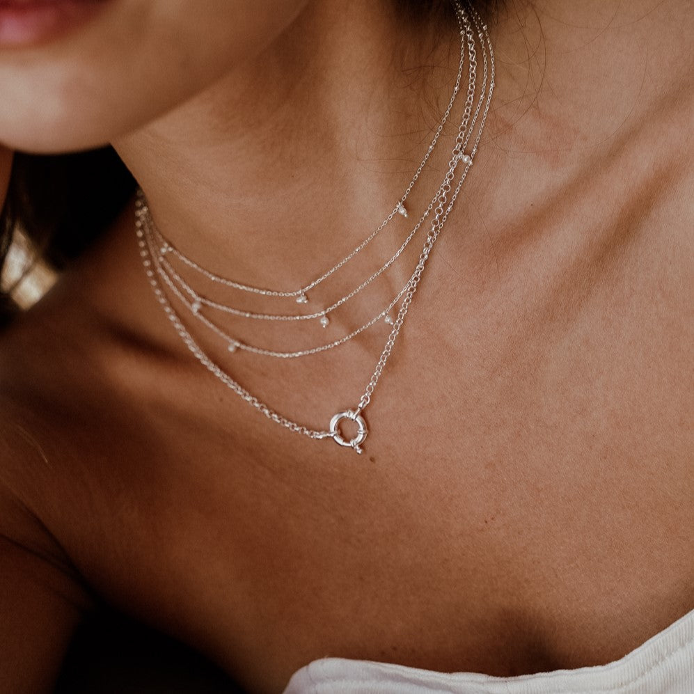 Chris Silver Necklace