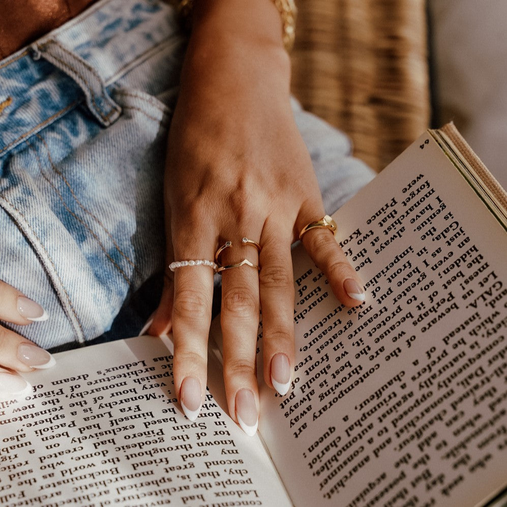 A Pair Of Pearl Rings