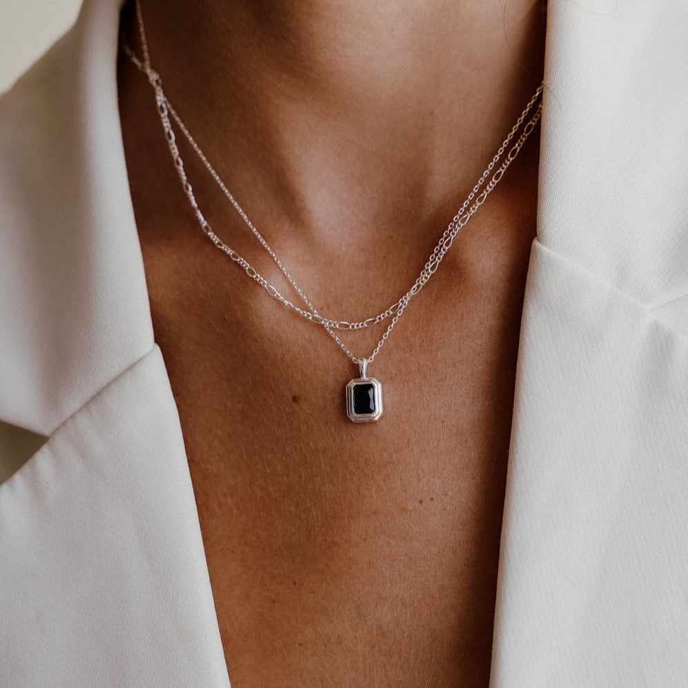 Topaz Silver Necklace