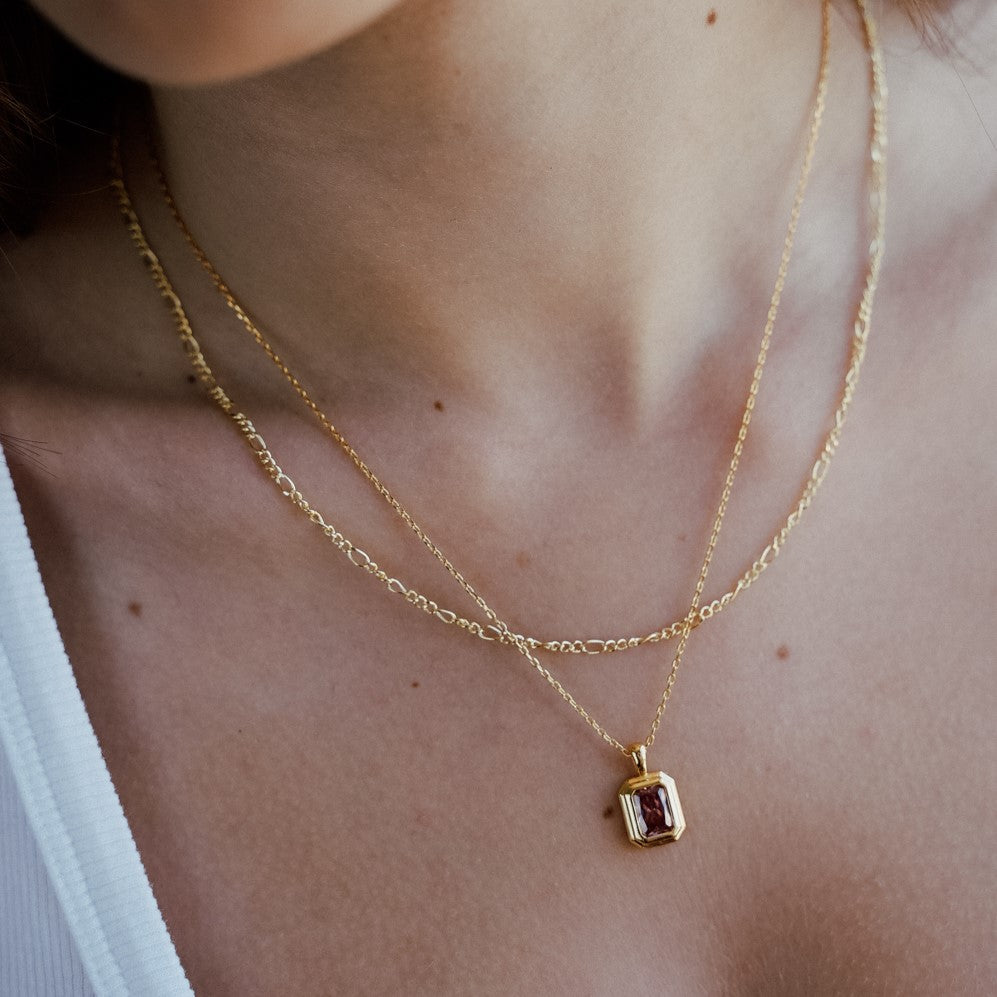 Thin Gold End Chain