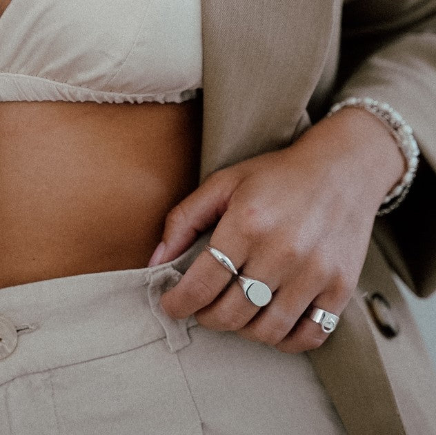 Bell Silver Ring