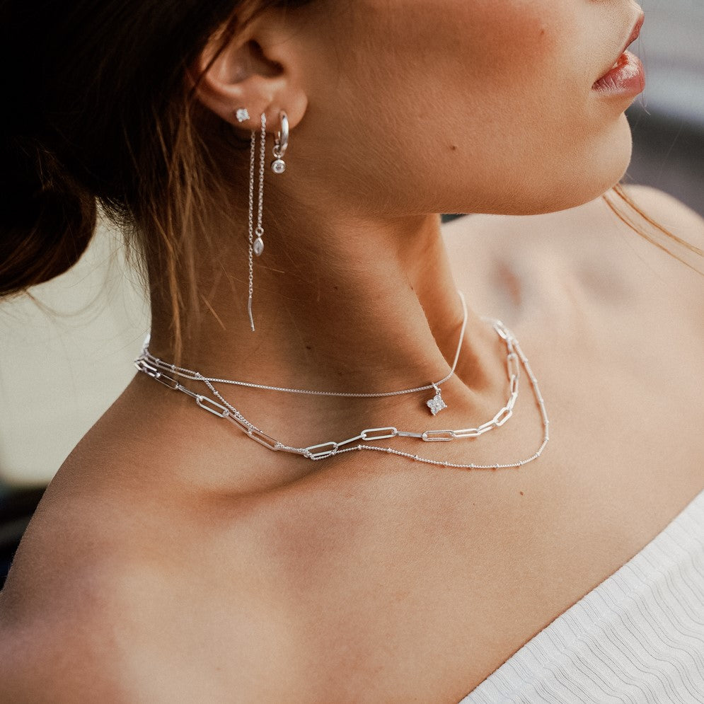 Dani Silver Necklace
