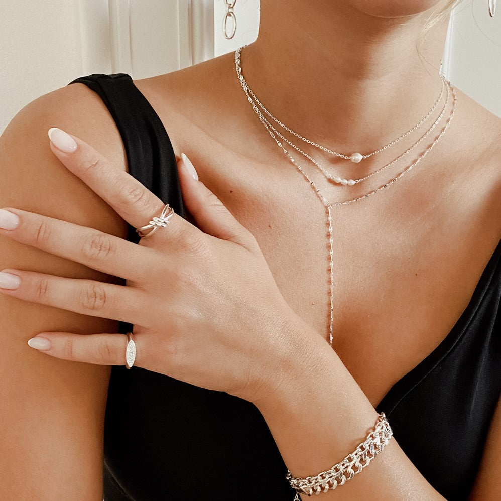 Didi Silver Necklace