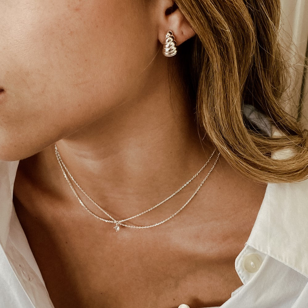 Ariana Silver Necklace