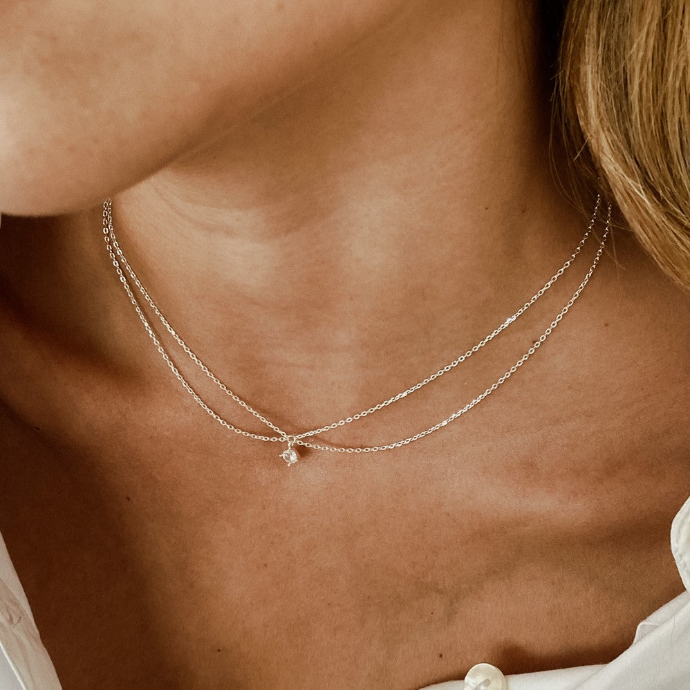 Ariana Silver Necklace