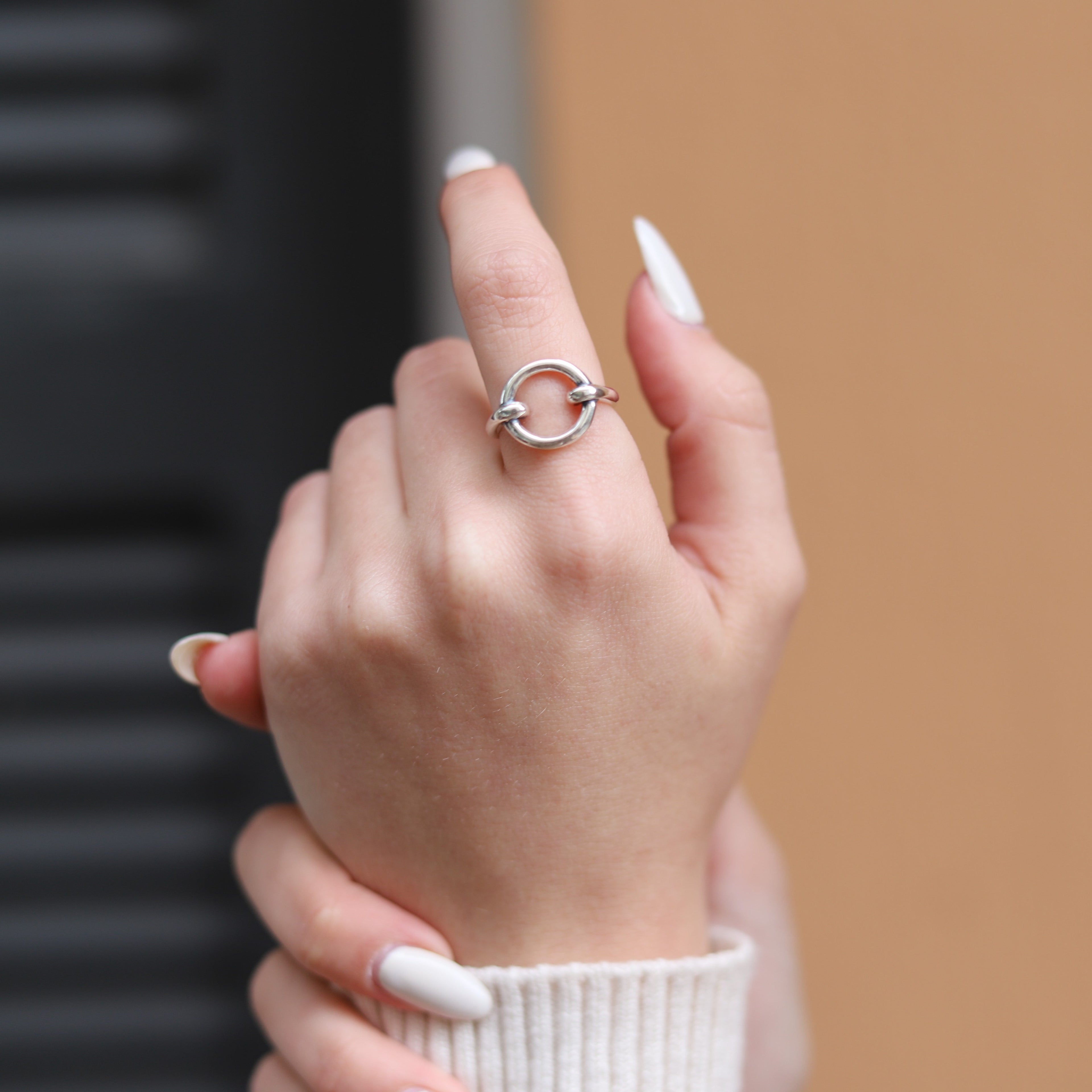 Jade Silver Ring