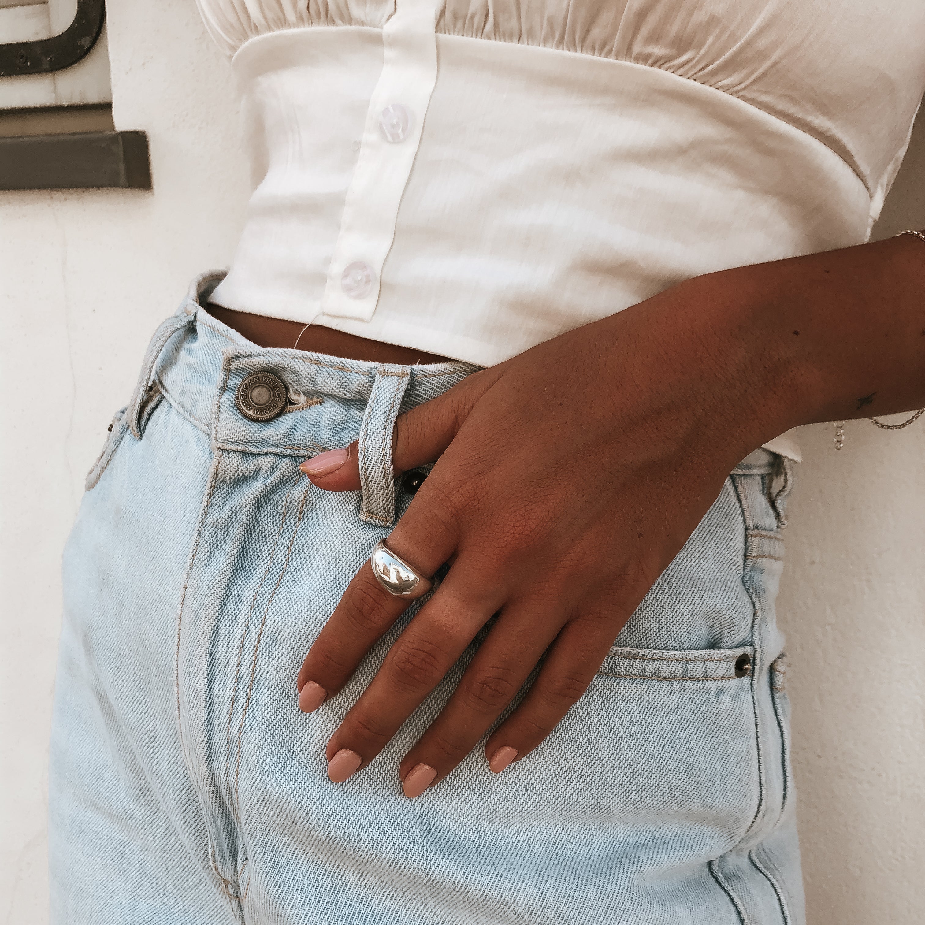 Emma Silver Ring