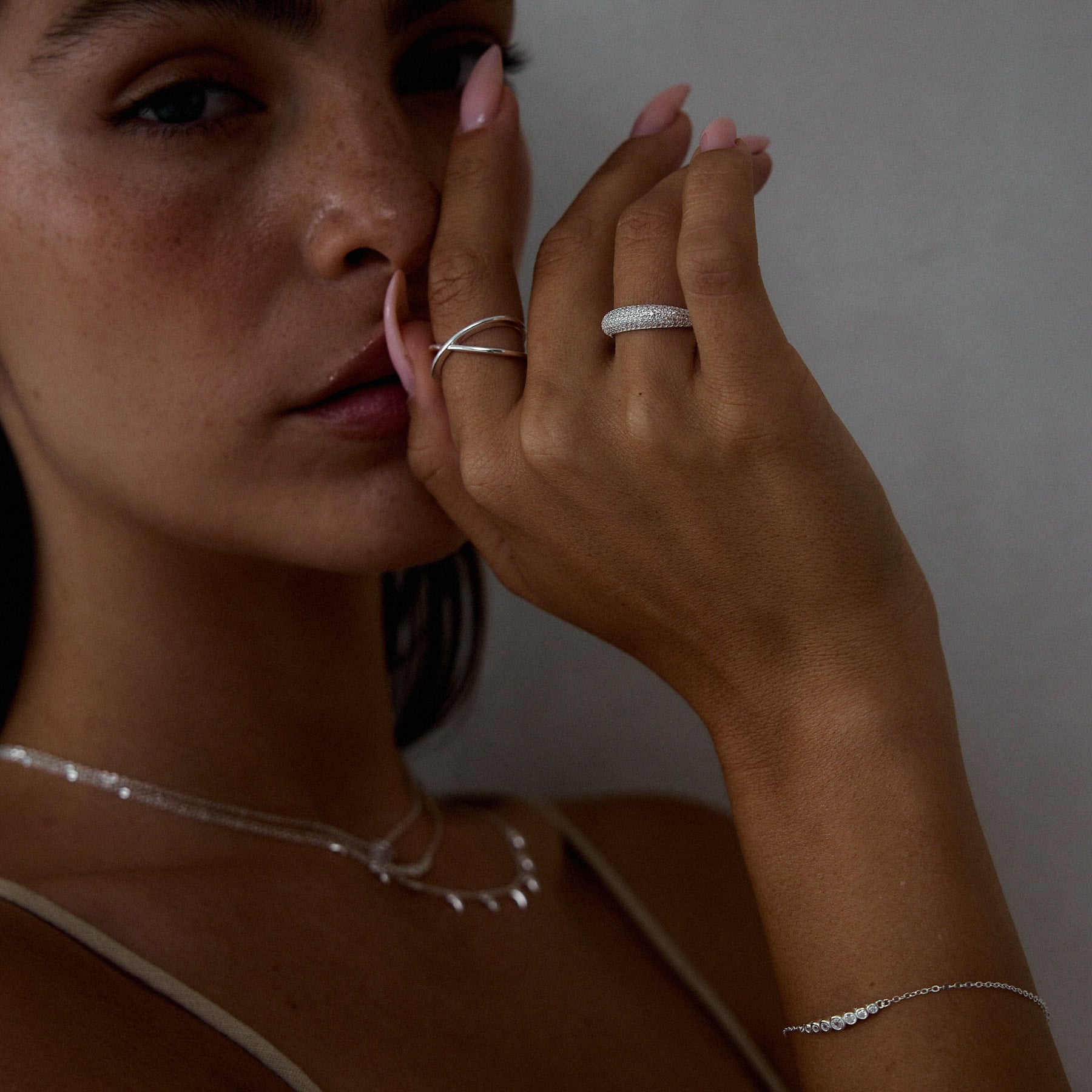 Blink Silver Ring