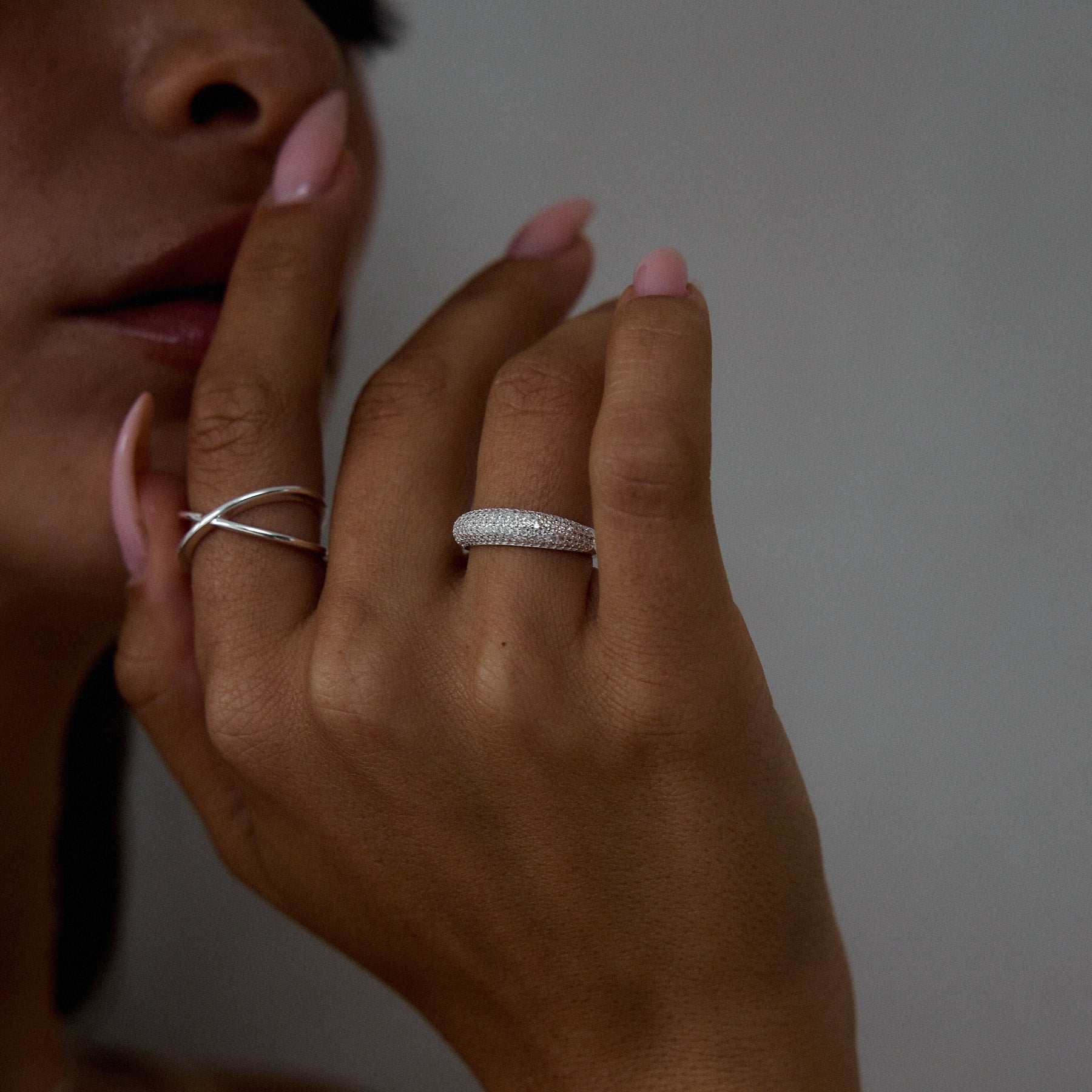 Blink Silver Ring