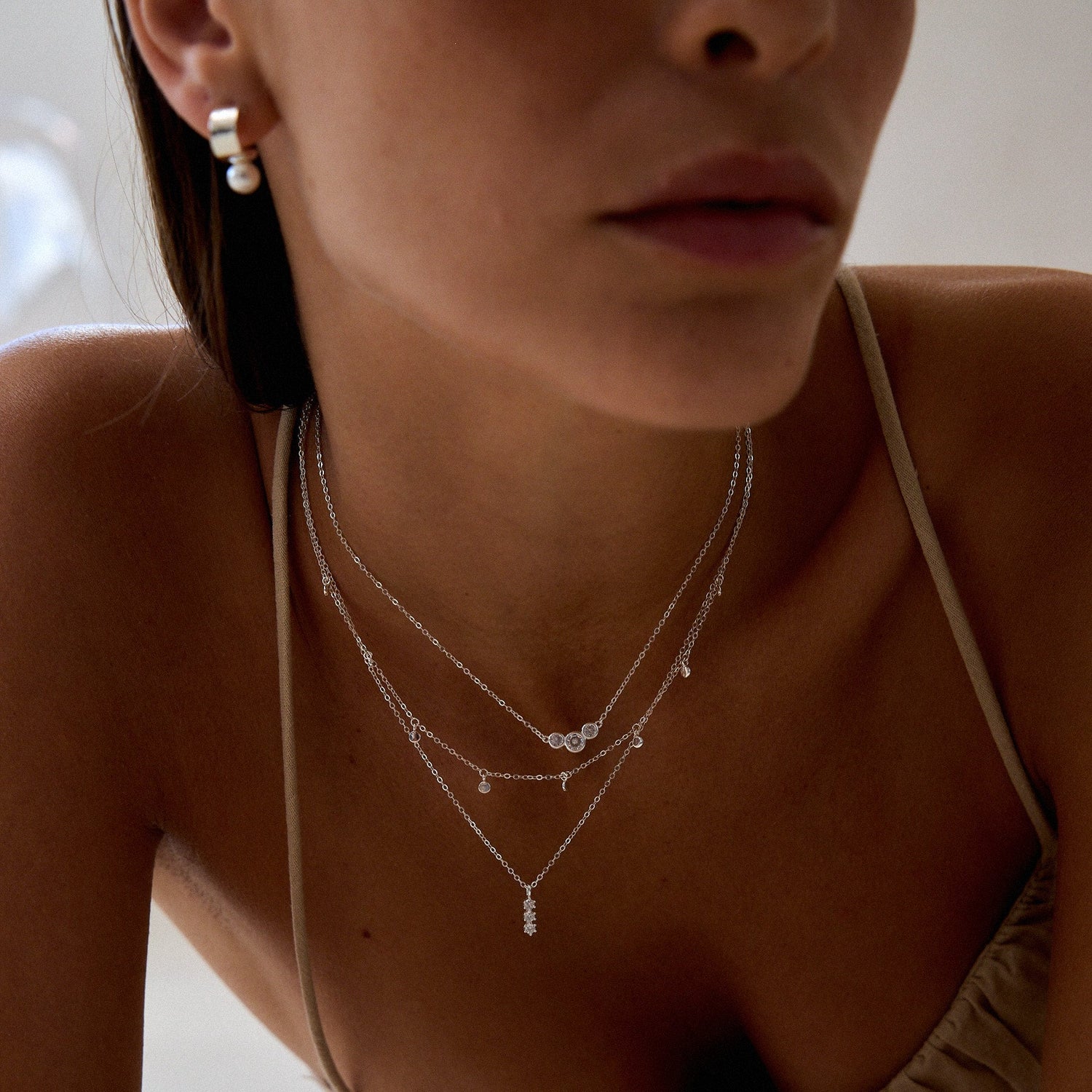 Ace Silver Necklace