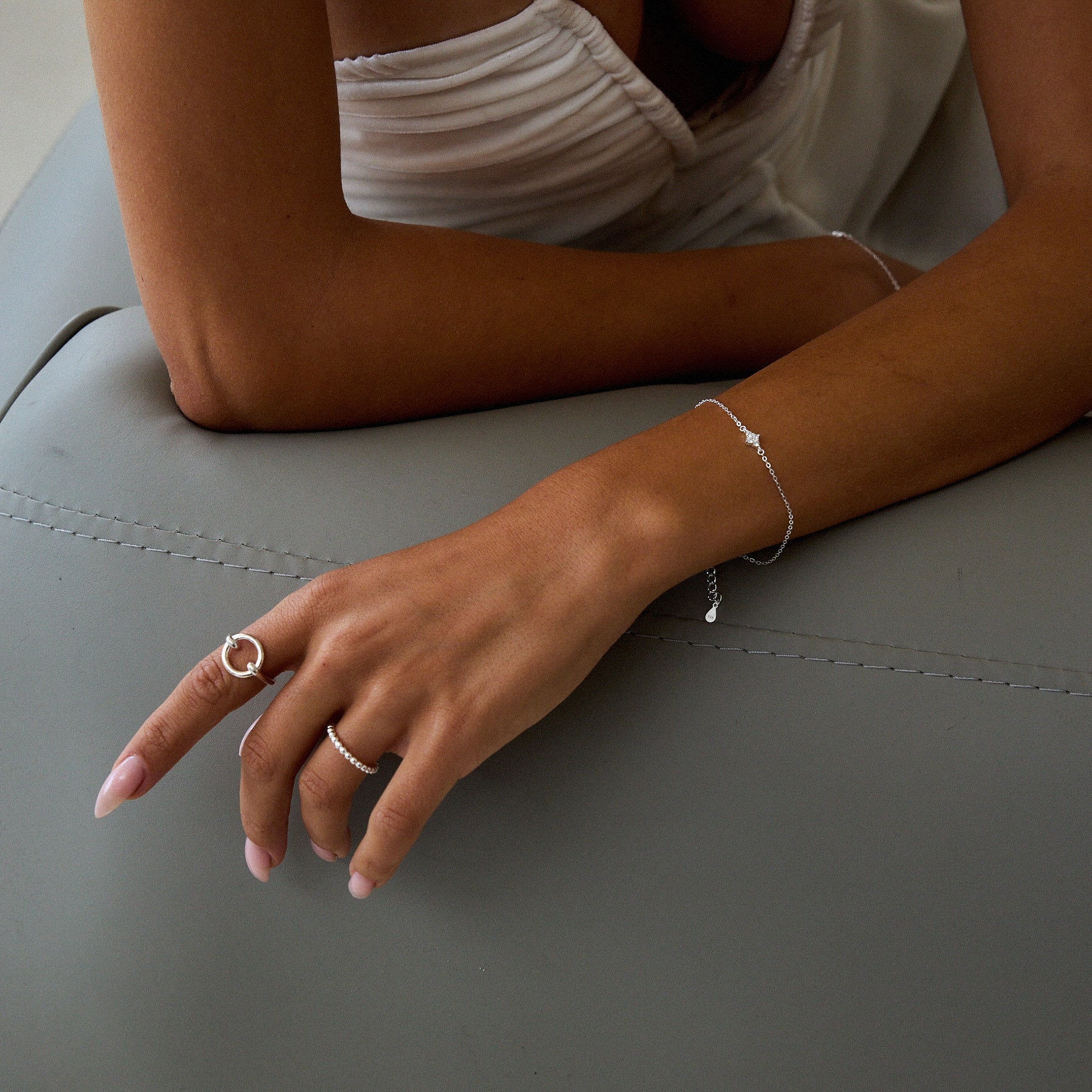 Tote Silver Bracelet