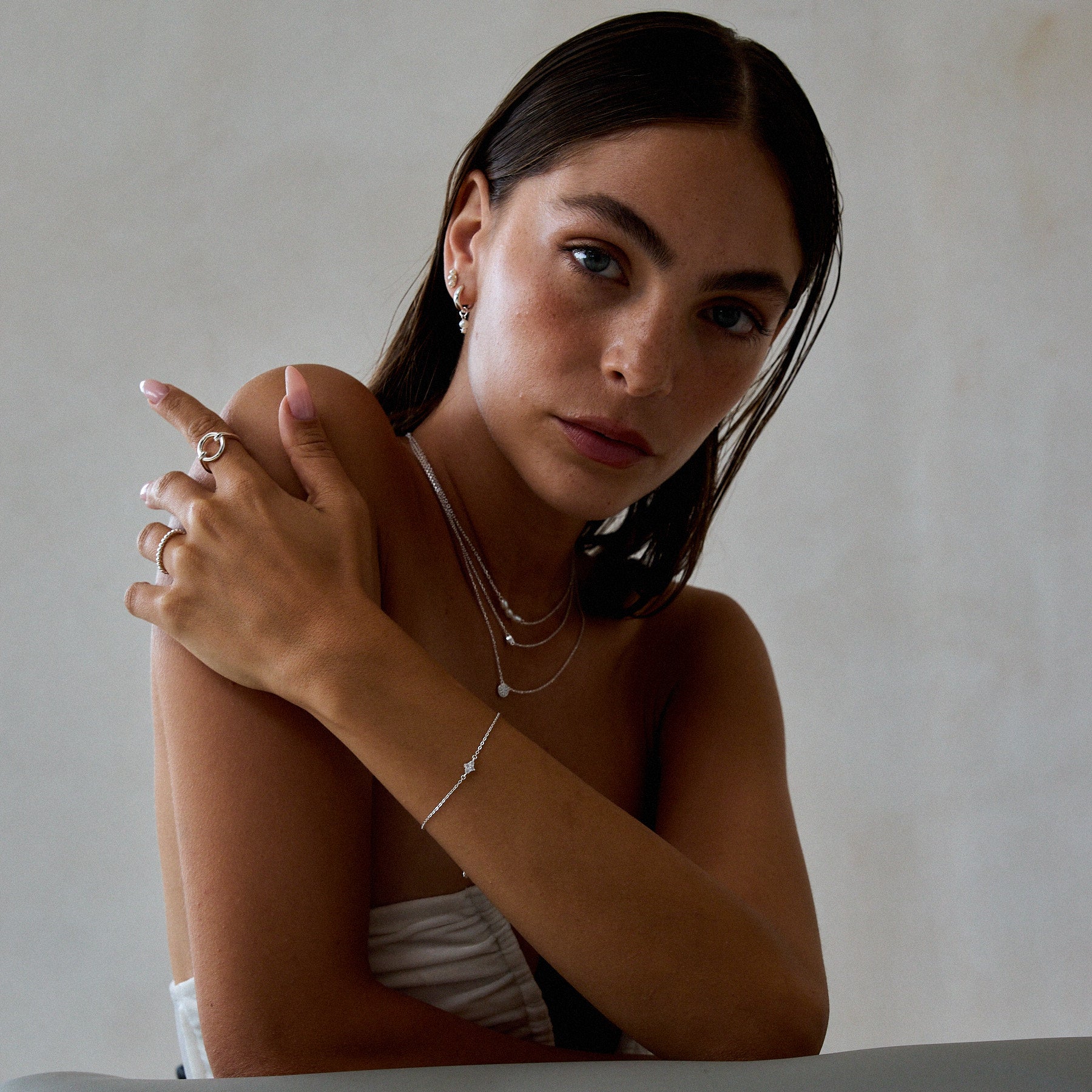 Tote Silver Bracelet