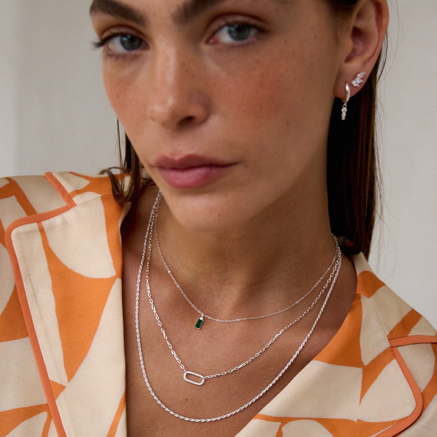 Josephine Silver Necklace