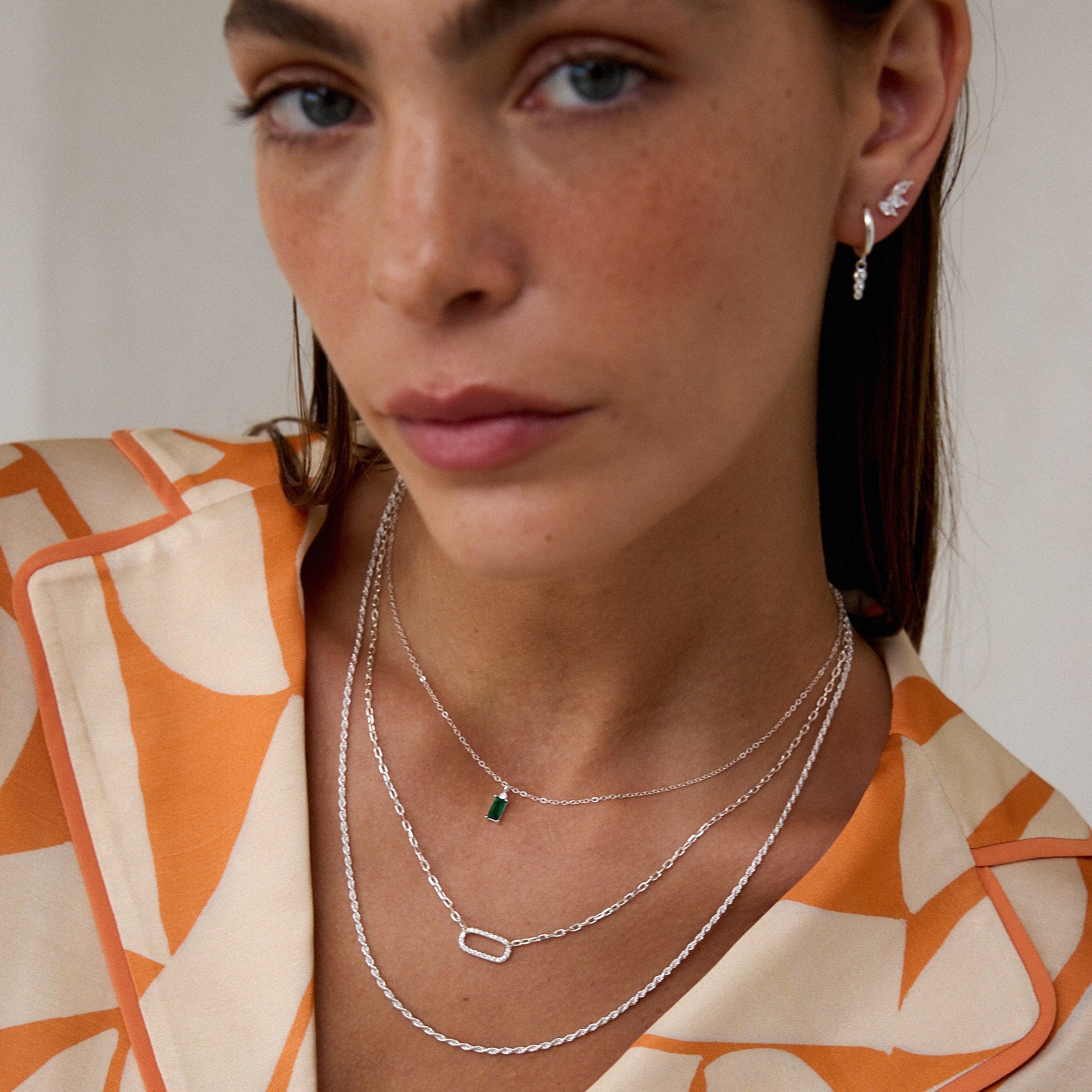 Josephine Silver Necklace