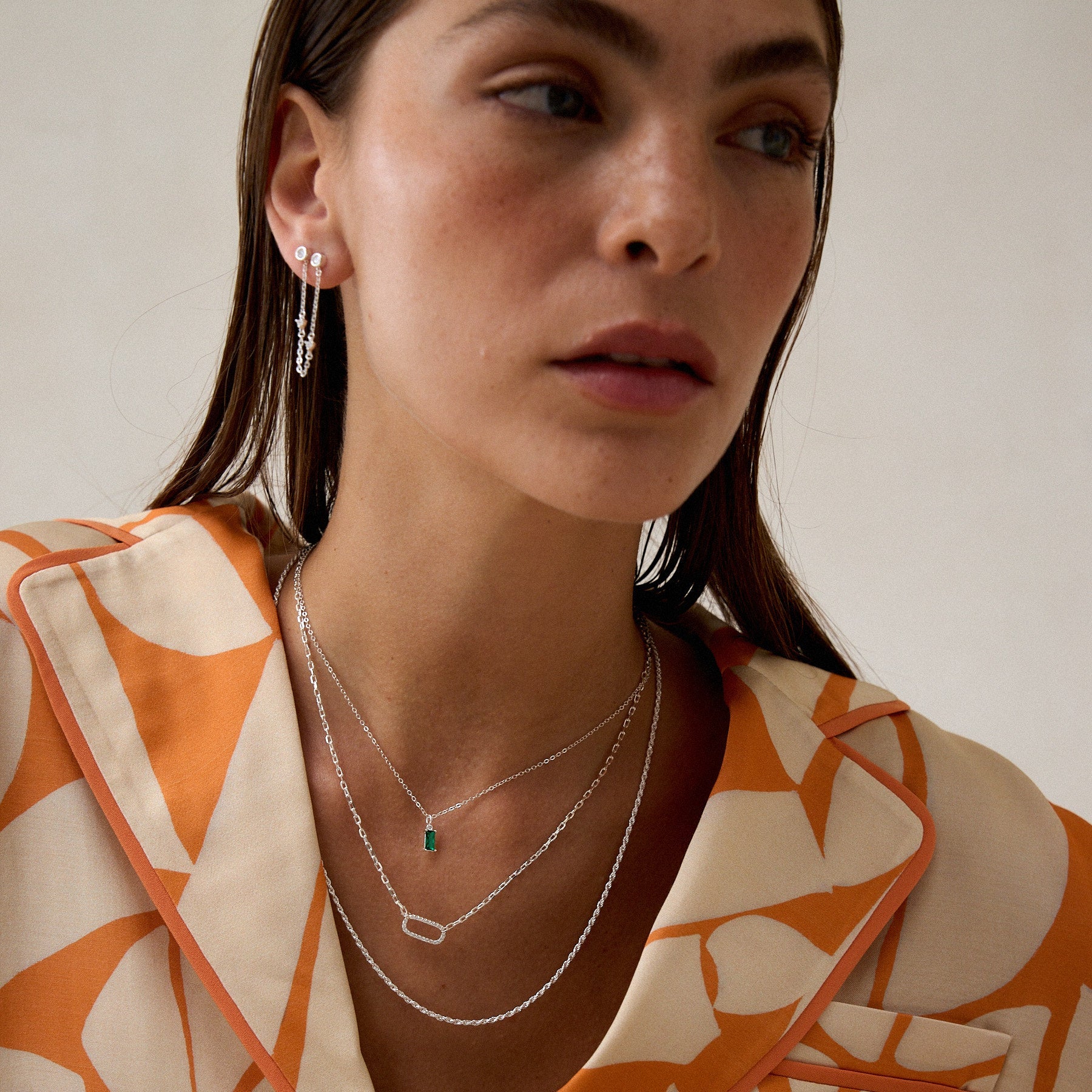 Odessa Silver Necklace