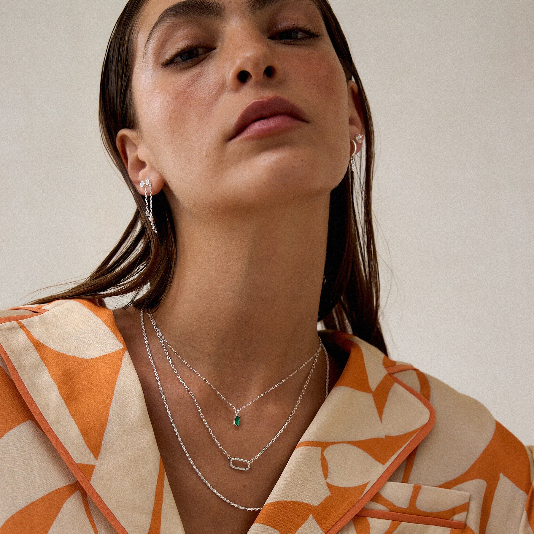 Josephine Silver Necklace
