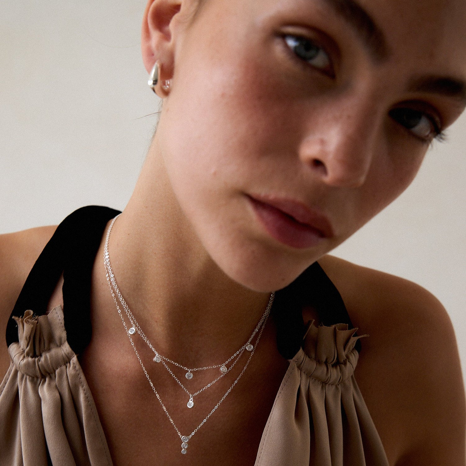 Nicole Silver Necklace